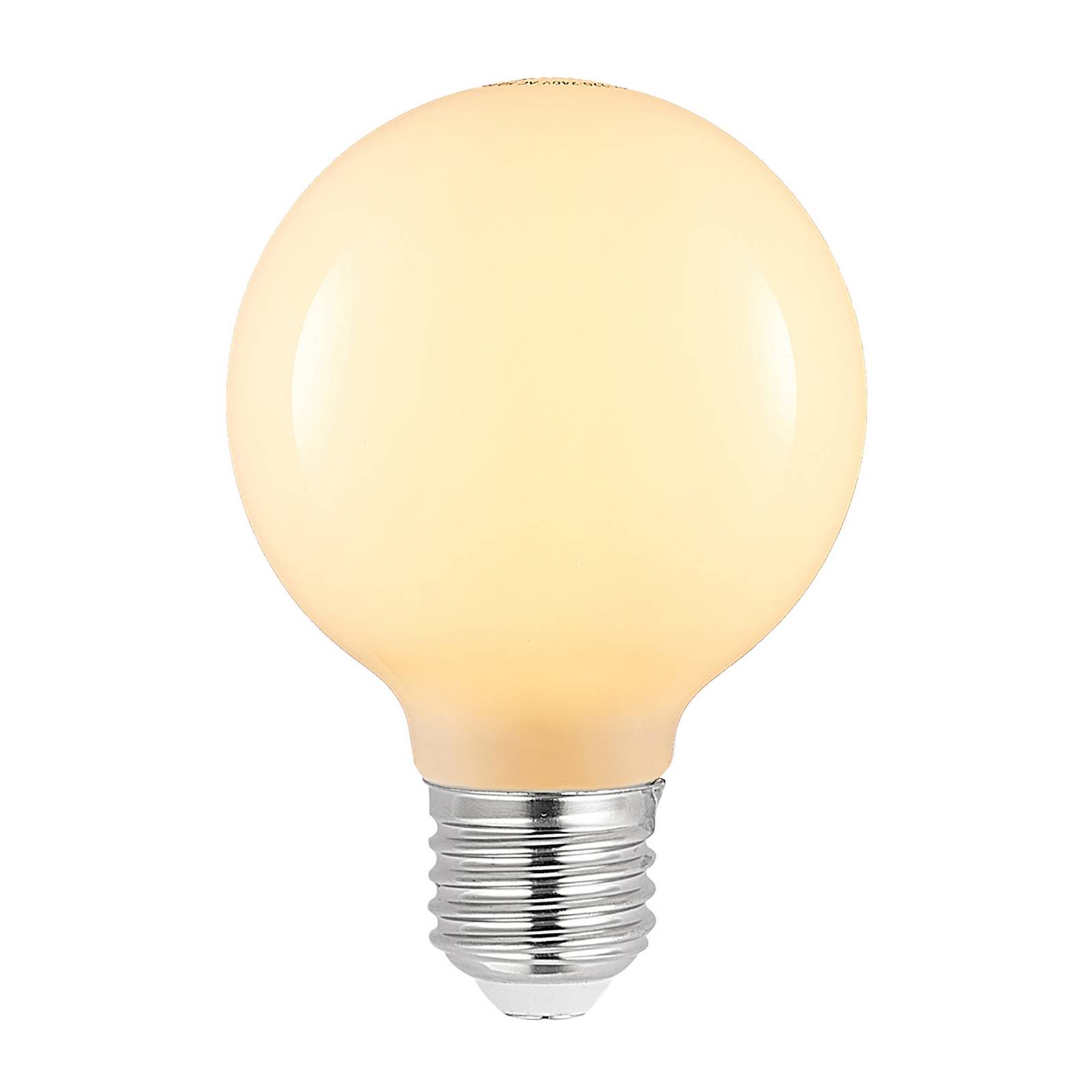 Ampoule LED E27 4 W G80 2 700 K dimmable opale