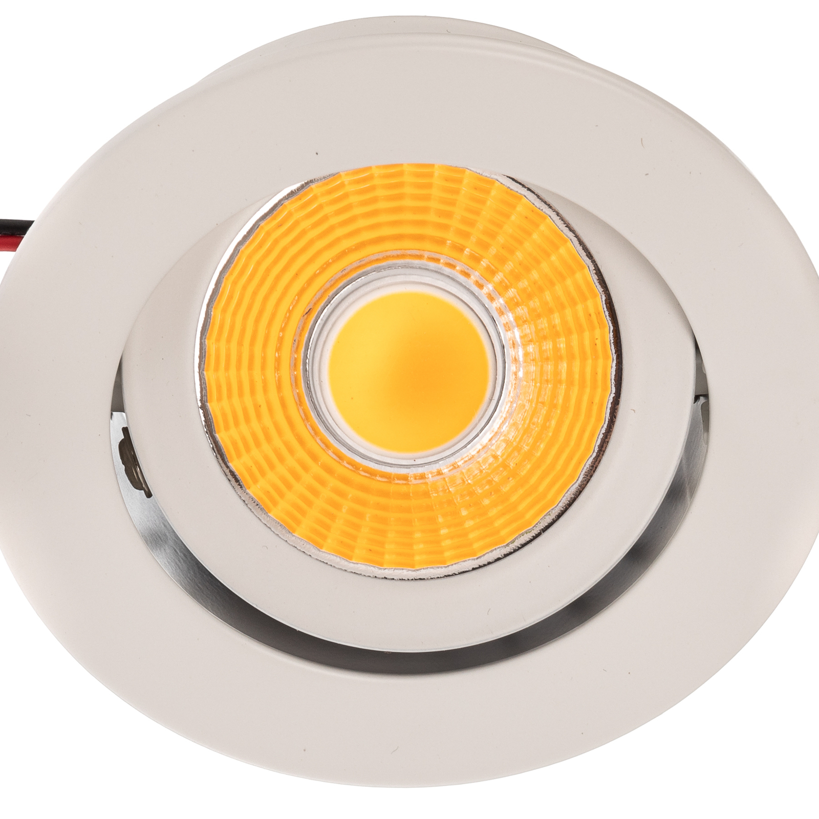 BRUMBERG LED downlight 38° round white 2,700 K