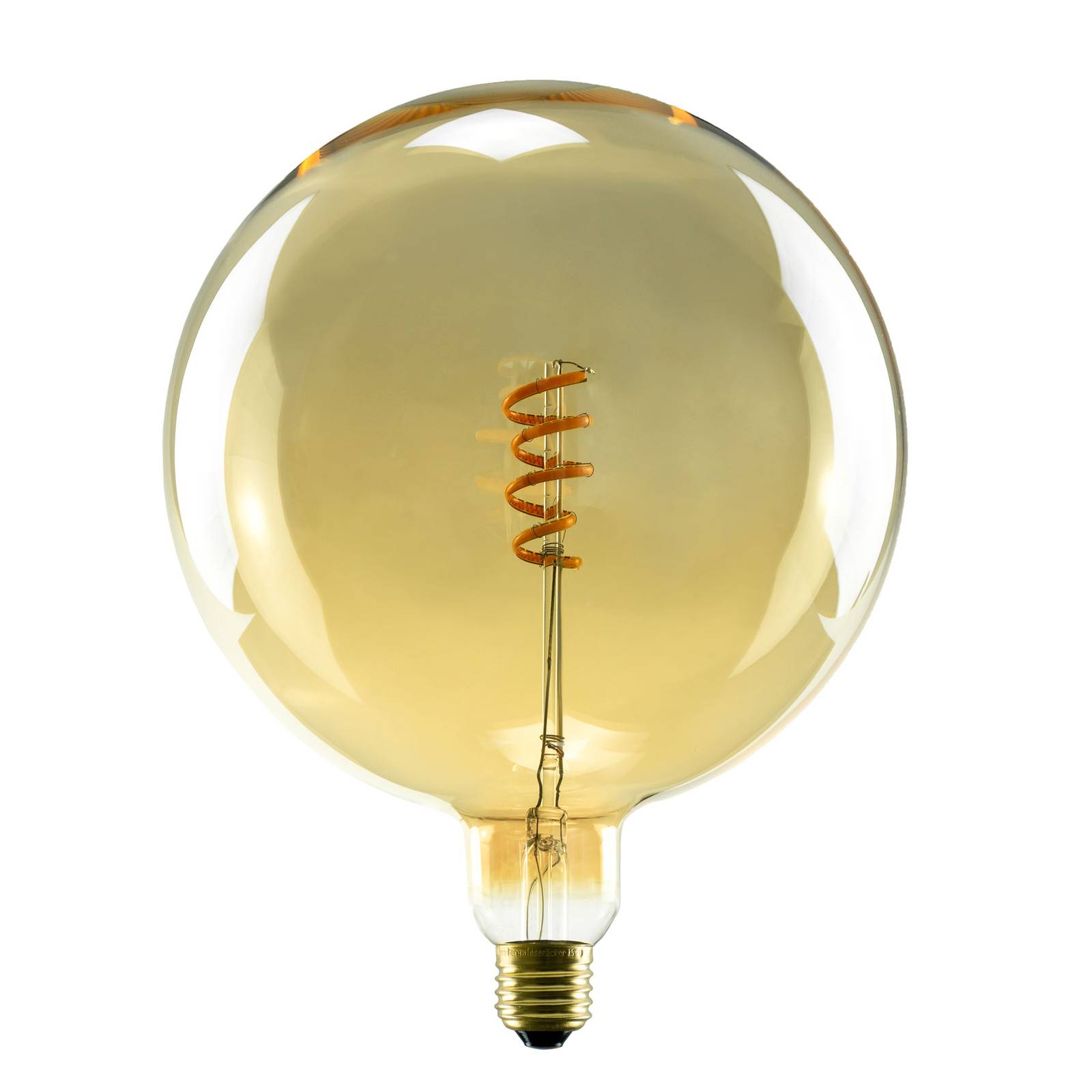 SEGULA Globe LED E27 6,5W G200 1900K zlatá dim