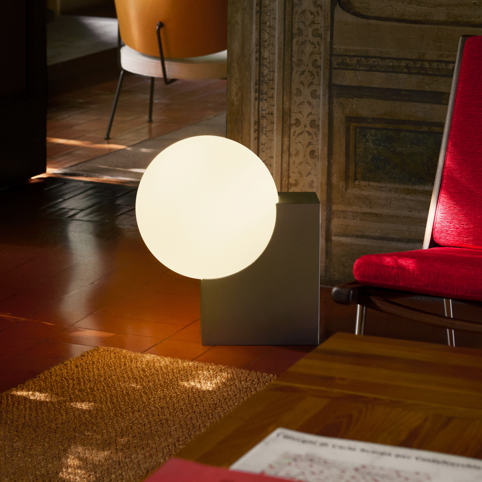 Journey SHY4 Lampadaire, gris, acier/verre, 51 cm - &TRADITION Journey SHY4 Lampadaire, gris, acier/verre, 51 cm - &TRADITION