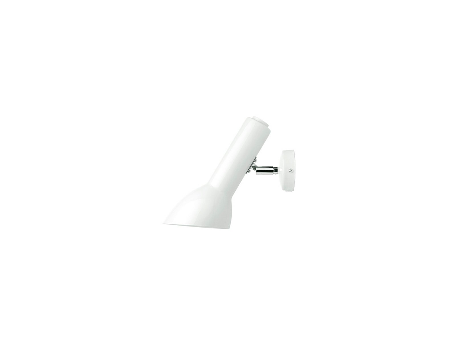 Oblique Aplique de Pared HW Chrome/Glossy White - CPH Lighting