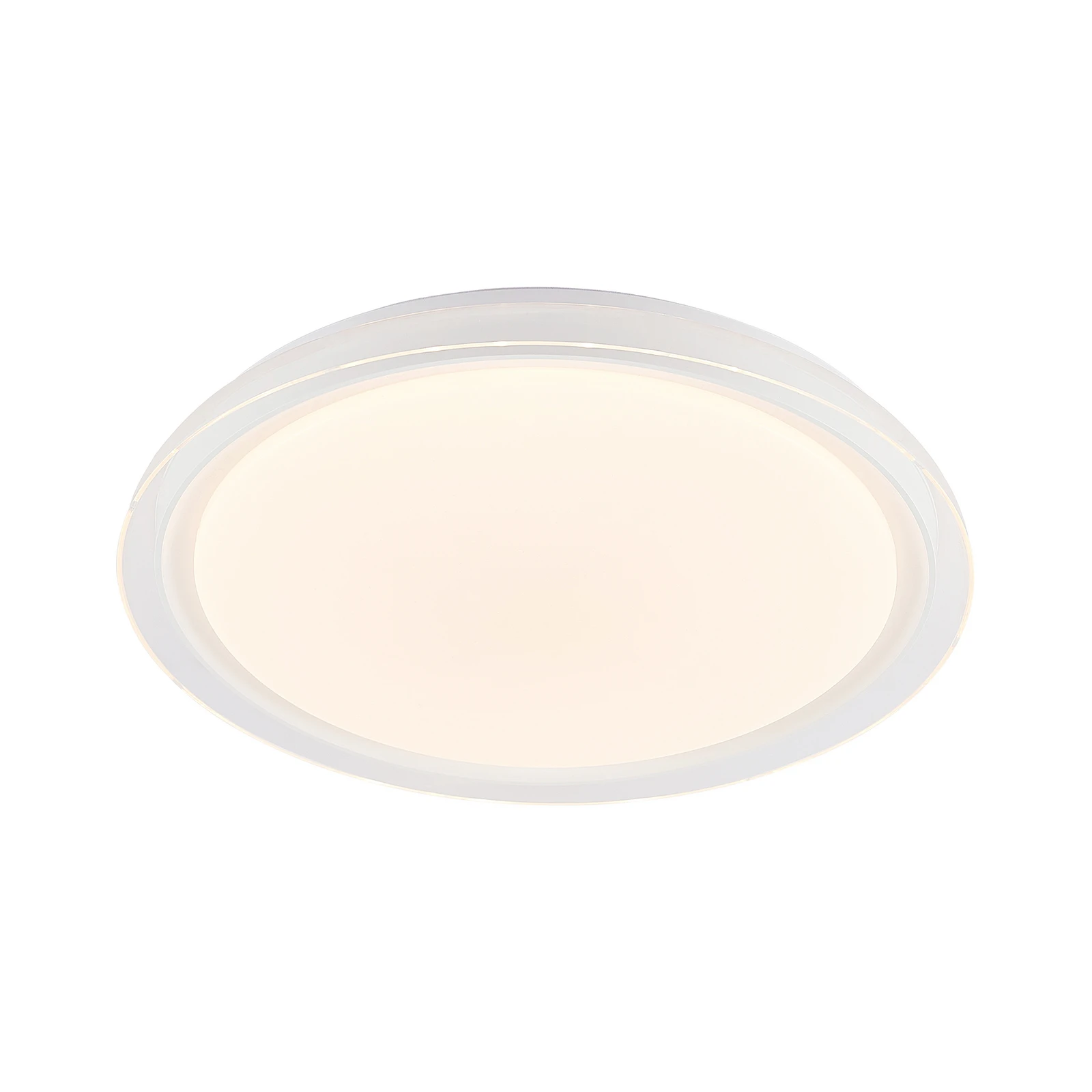 Lindby LED stropna svjetiljka Sleya Ø 50 cm, bijela, CCT, prigušiva