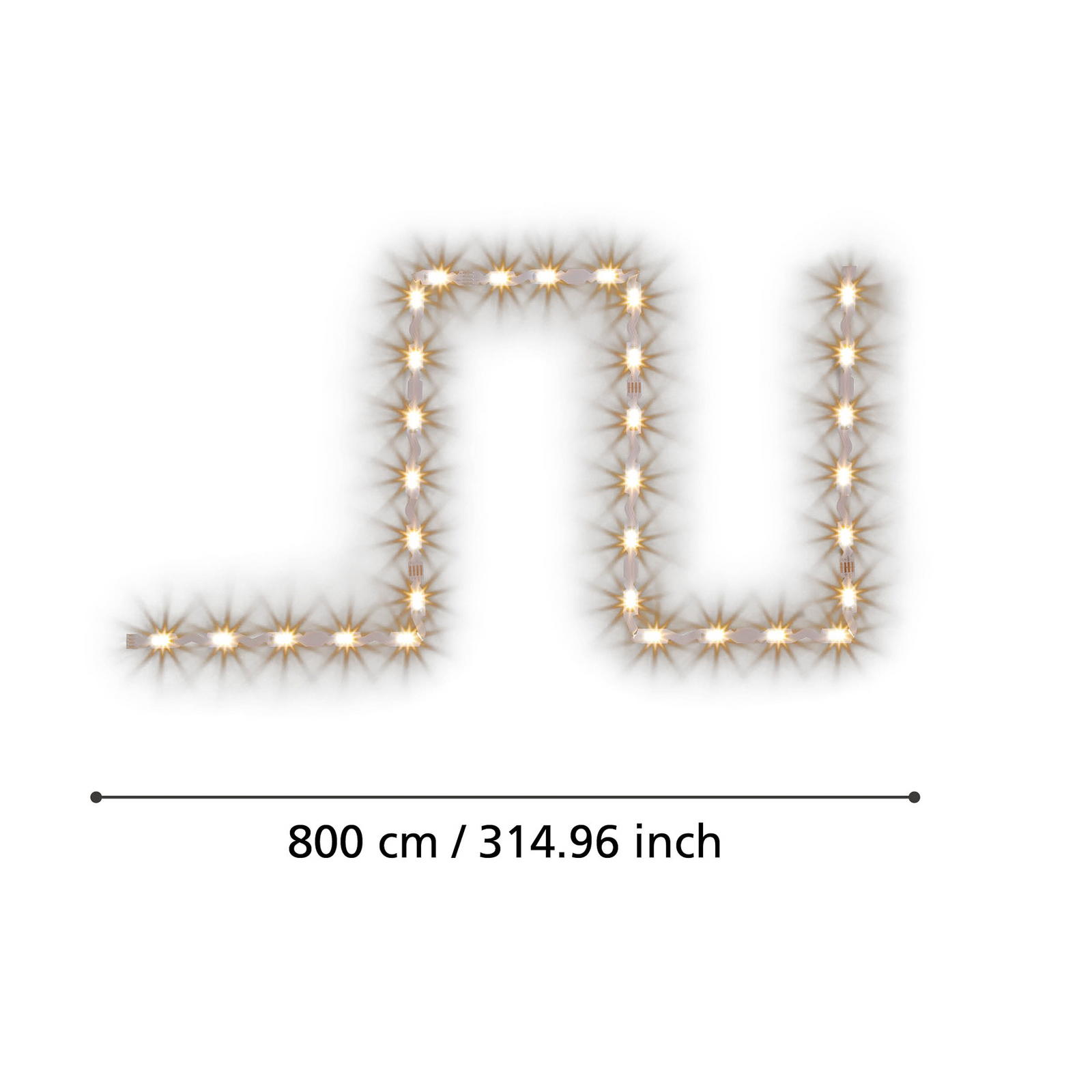 EGLO connect Stripe-Z RGBW LED trakovi, 8 m EGLO connect Stripe-Z RGBW LED trakovi, 8 m