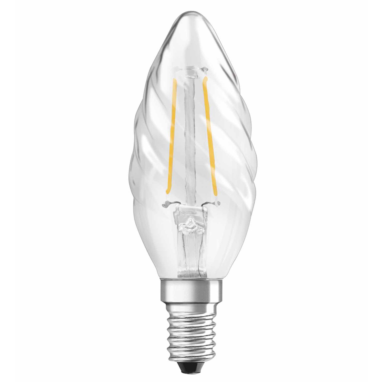 OSRAM żarówka świeca LED E14 2,5W 827 skręcana