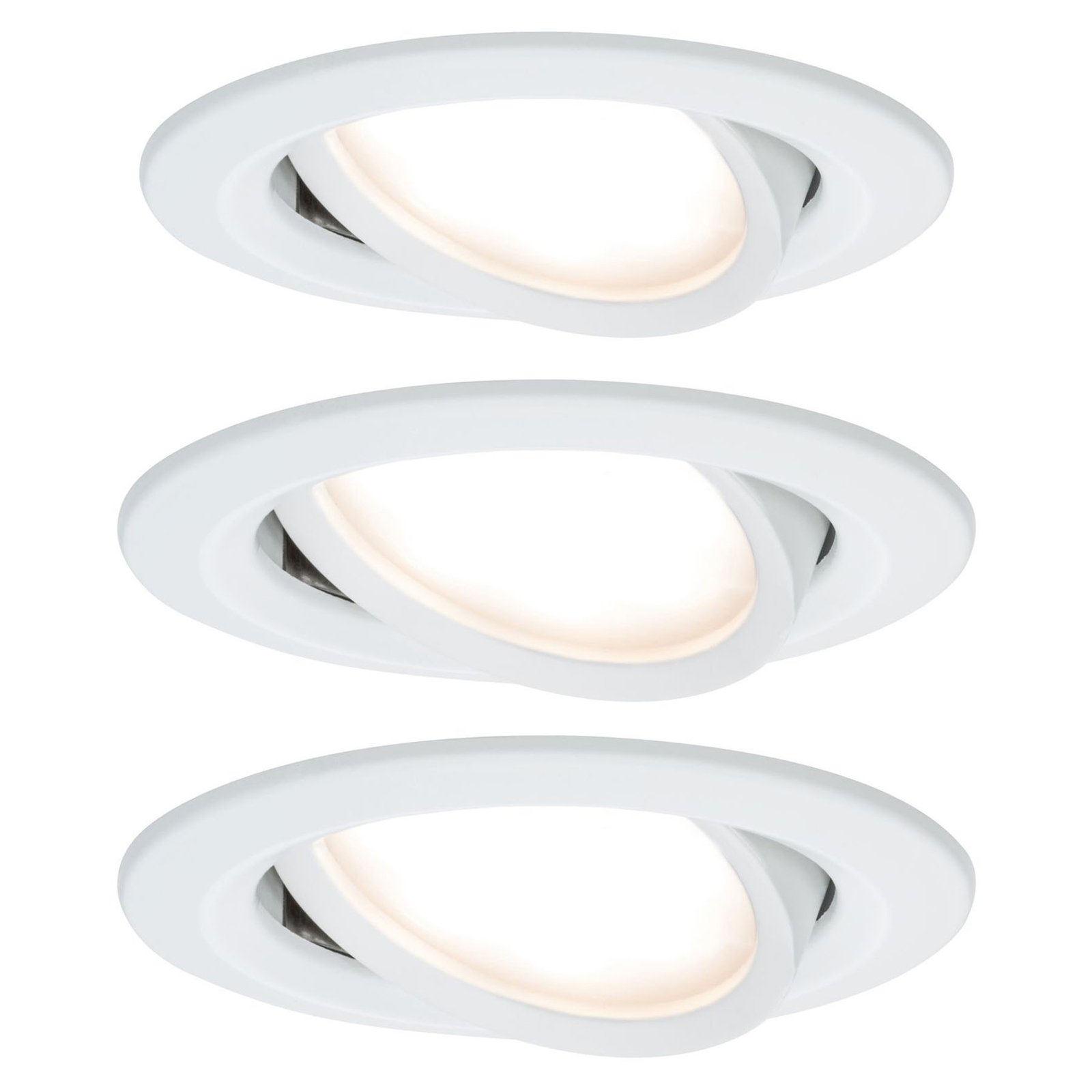 Paulmann Nova spot enc. LED, inclinable, aluminium