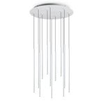 Ideal Lux Filo LED hanging light 12-bulb
