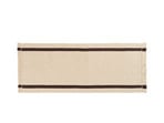 Calm Kelim Runner 80x200 Off-white/Coffee - Ferm Living