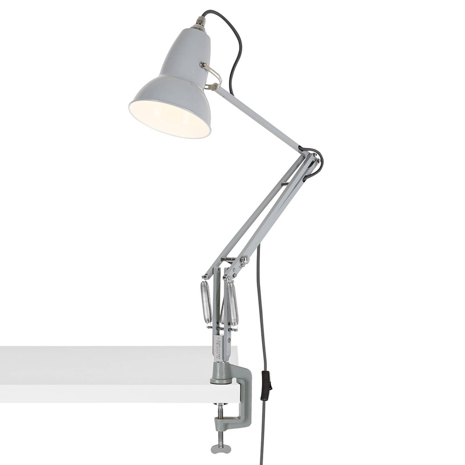 Billede af Anglepoise Original 1227 klemmebordlampe grå