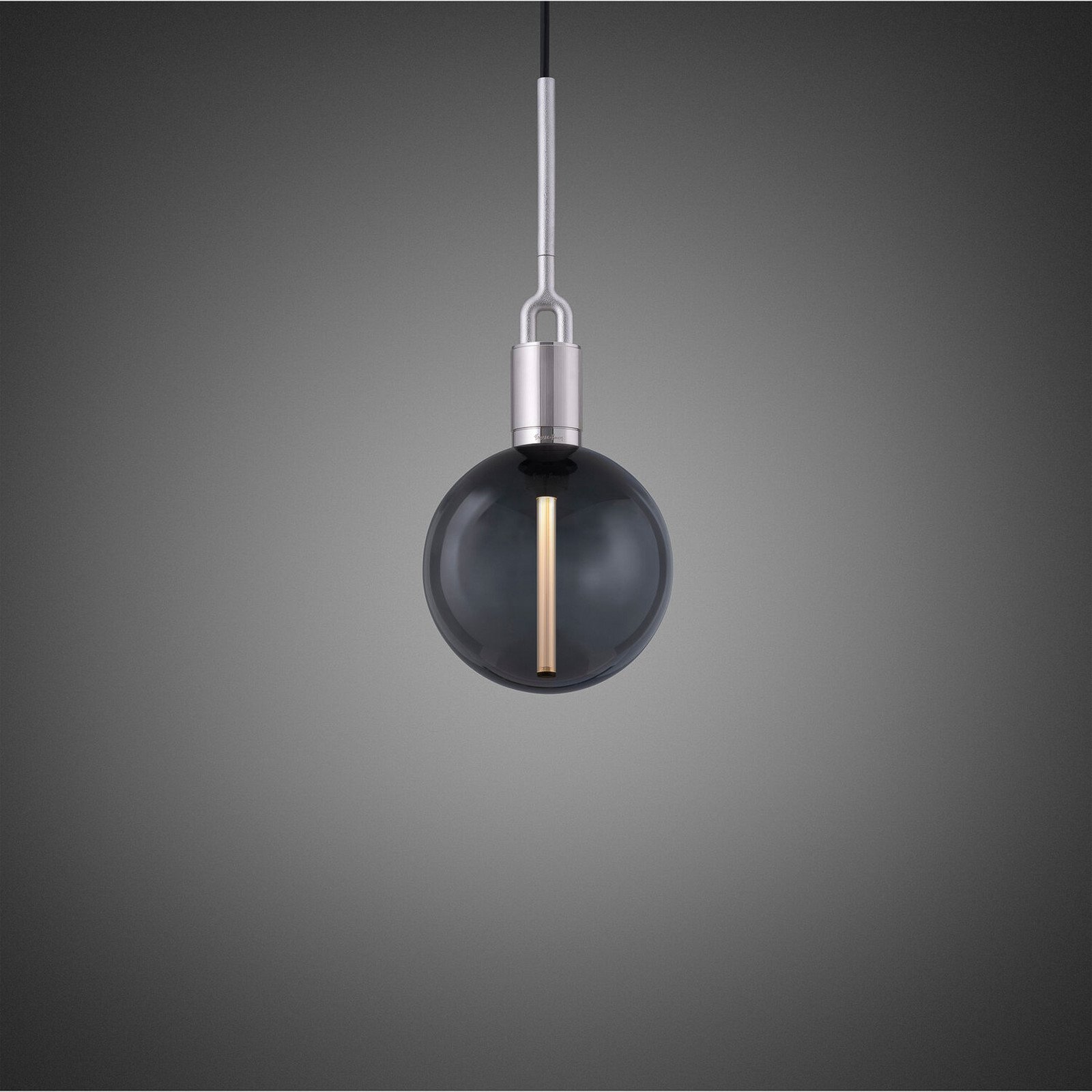 Buster + Punch Forked Pendulum Ø 20cm oțel/fumul - Camera de zi / sufragerie - oțel gri fumuriu - Metal