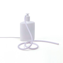 Daily Glow deko LED-bordlampe som sæbedispenser