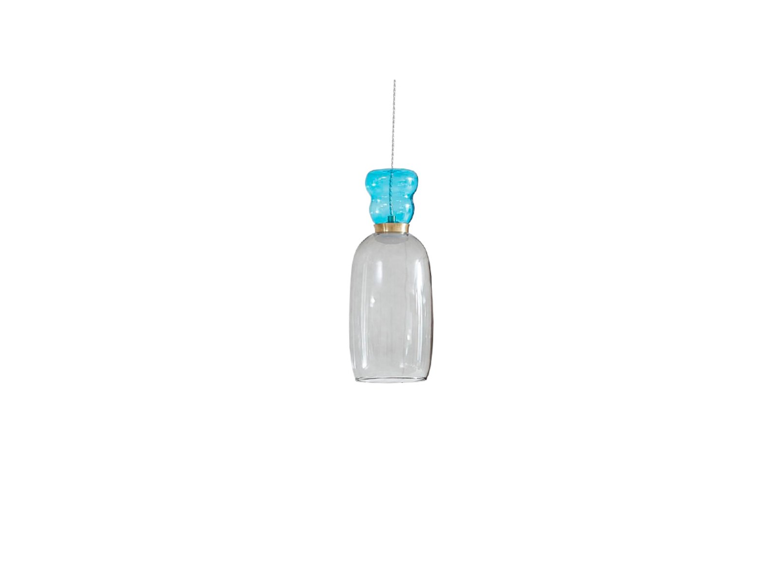 Fay LED Lustră Pendul Grey/Blue - Lucande