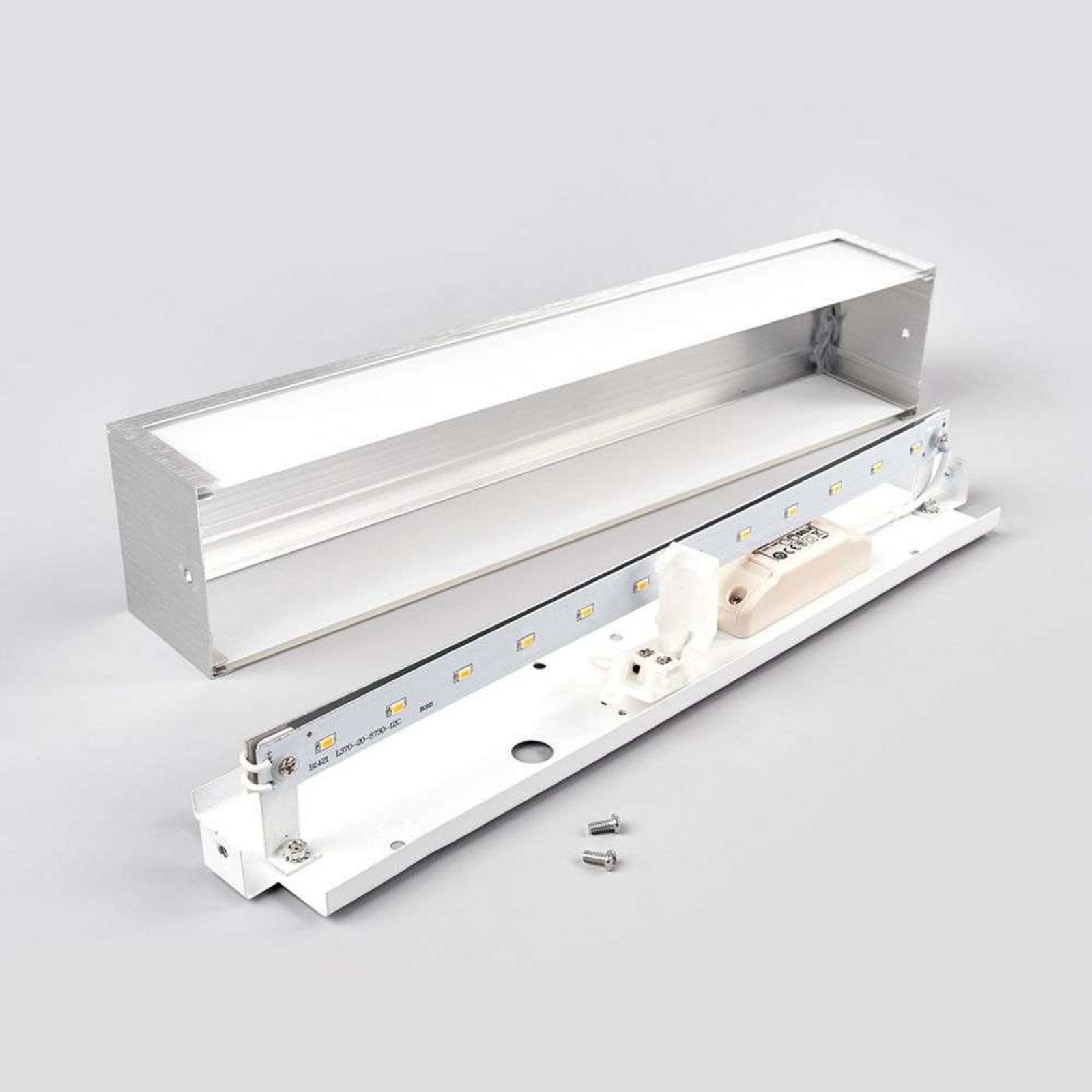 Ranik 40 LED Applique da Parete Alu - Lindby