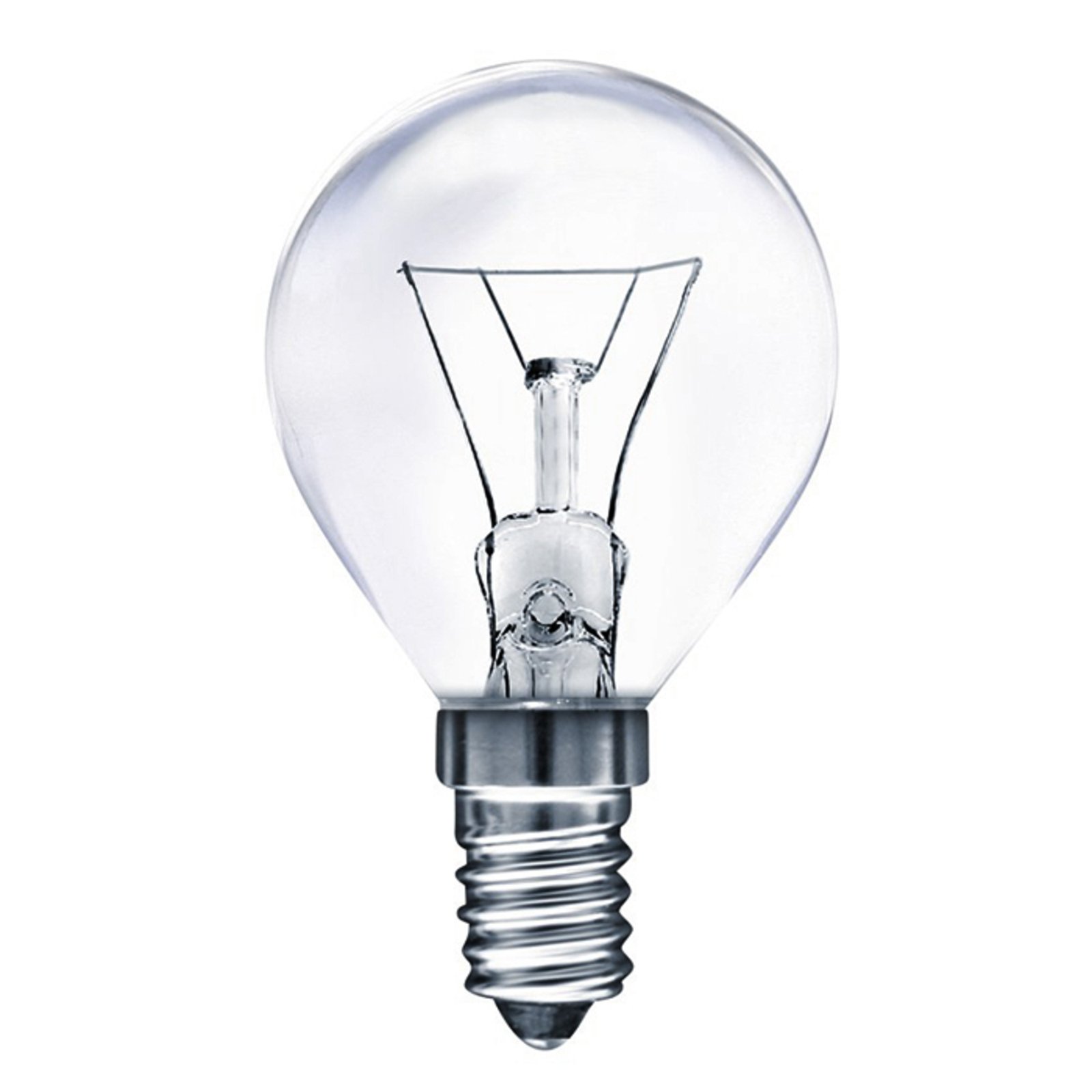 E14 25W lašo formos orkaitės lempa, šiltai balta