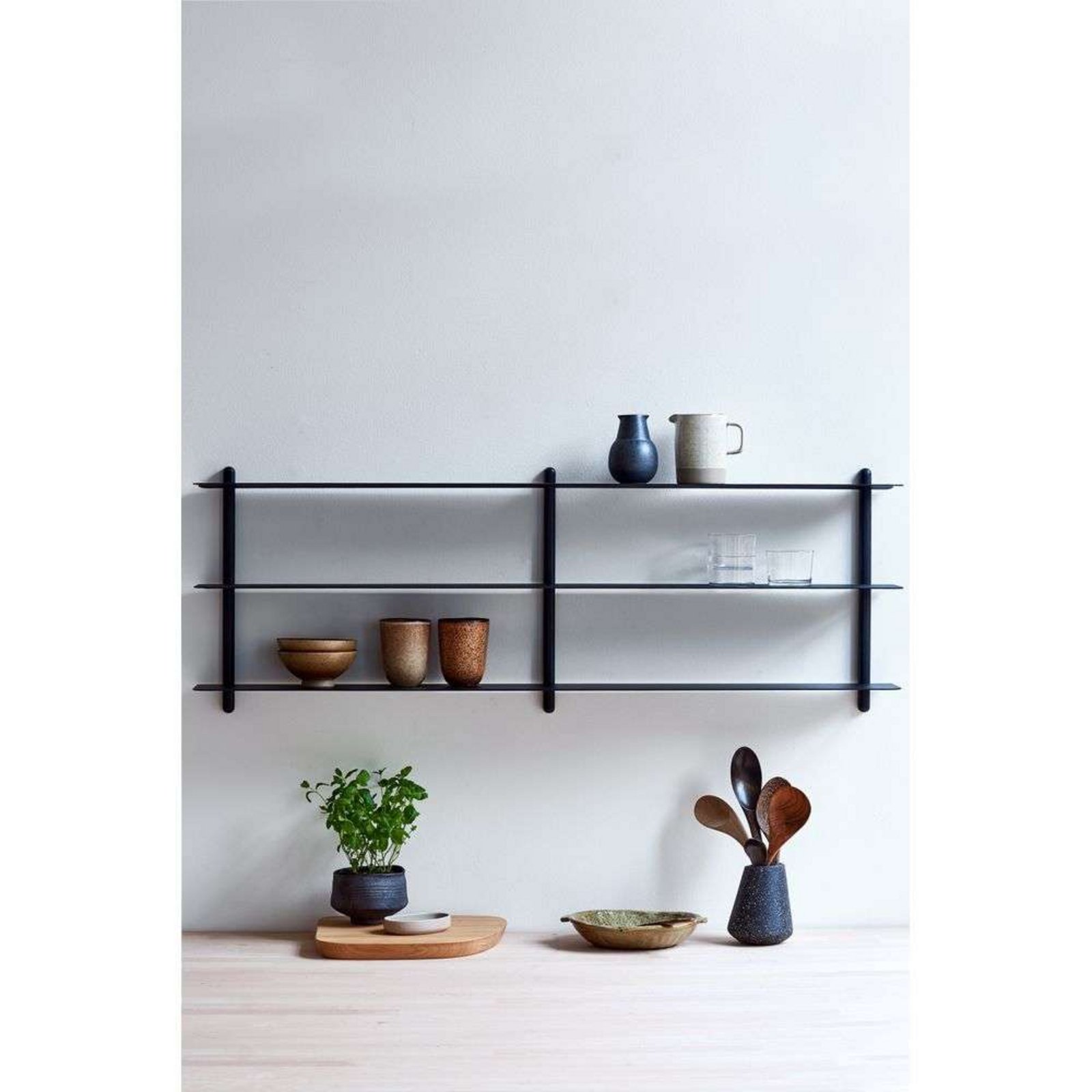 Nivo Shelf D Negru Frasin/Negru - GEJST