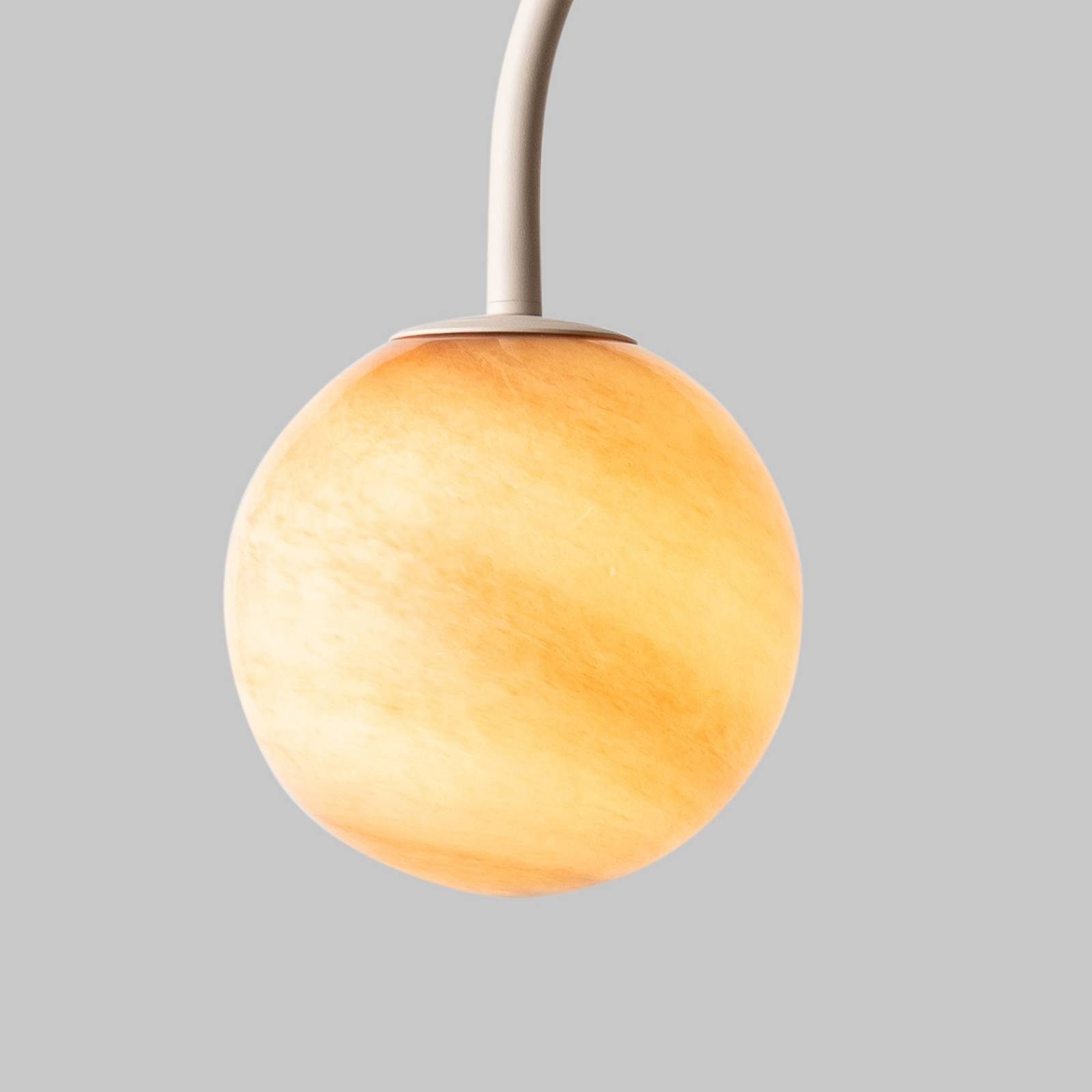 IT'S ABOUT ROMI Lampa łukowa Tivoli, kolor piaskowy, wysokość 163 cm