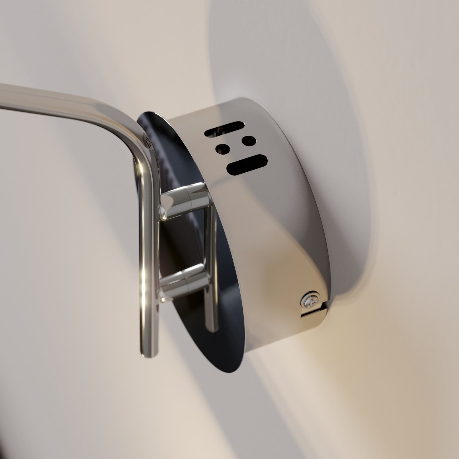 Hayley LEDWall Lamp Chrome - Lucande