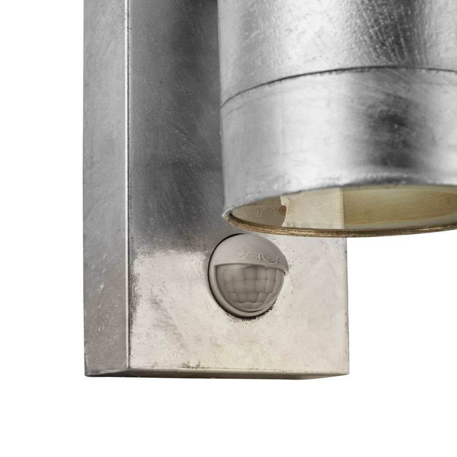 Tin Maxi Double Draußen Wandleuchte w/Sensor Verzinkt Stahl - Nordlux