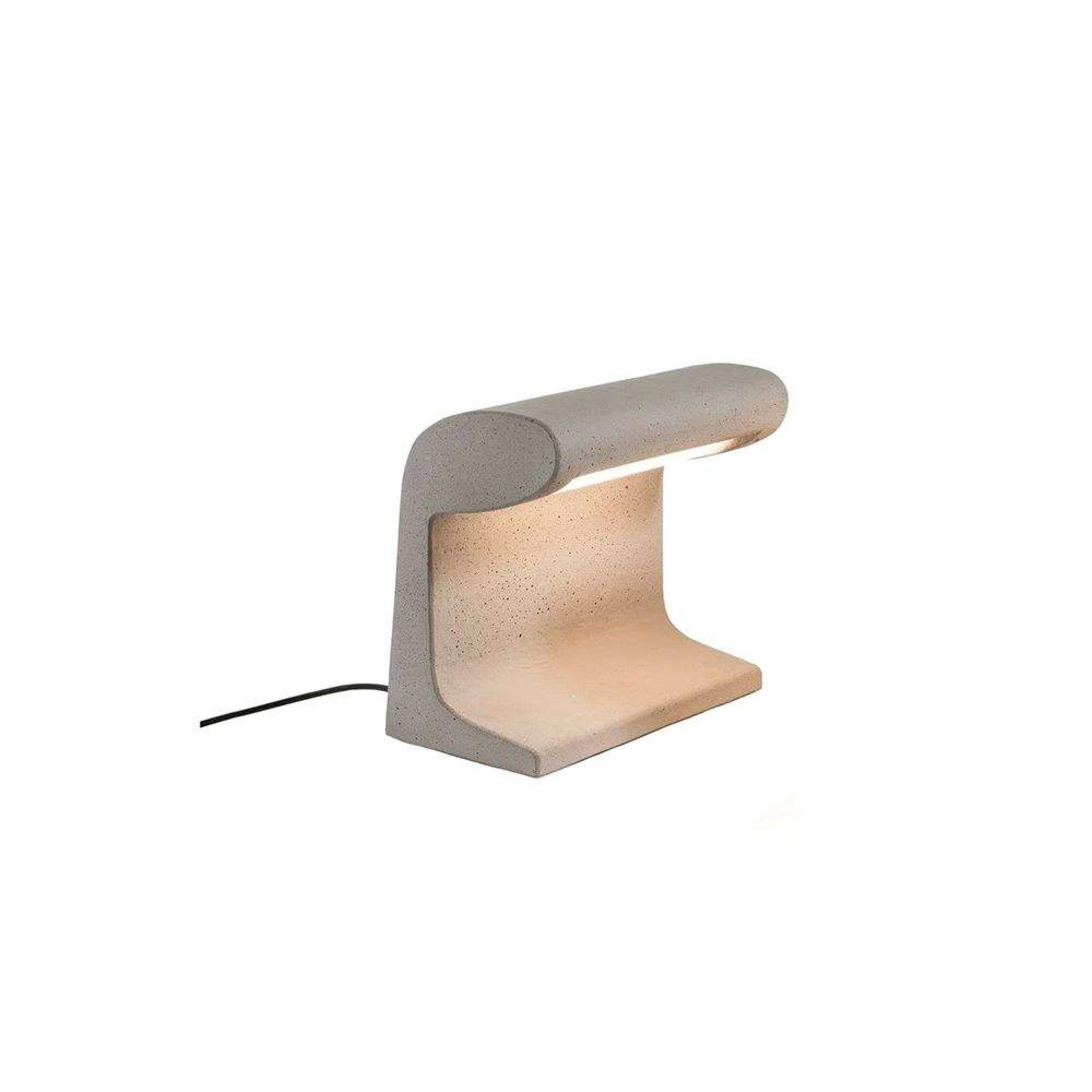 Borne Béton Petite outdoor table lamp 3000K grey, Nemo Lighting