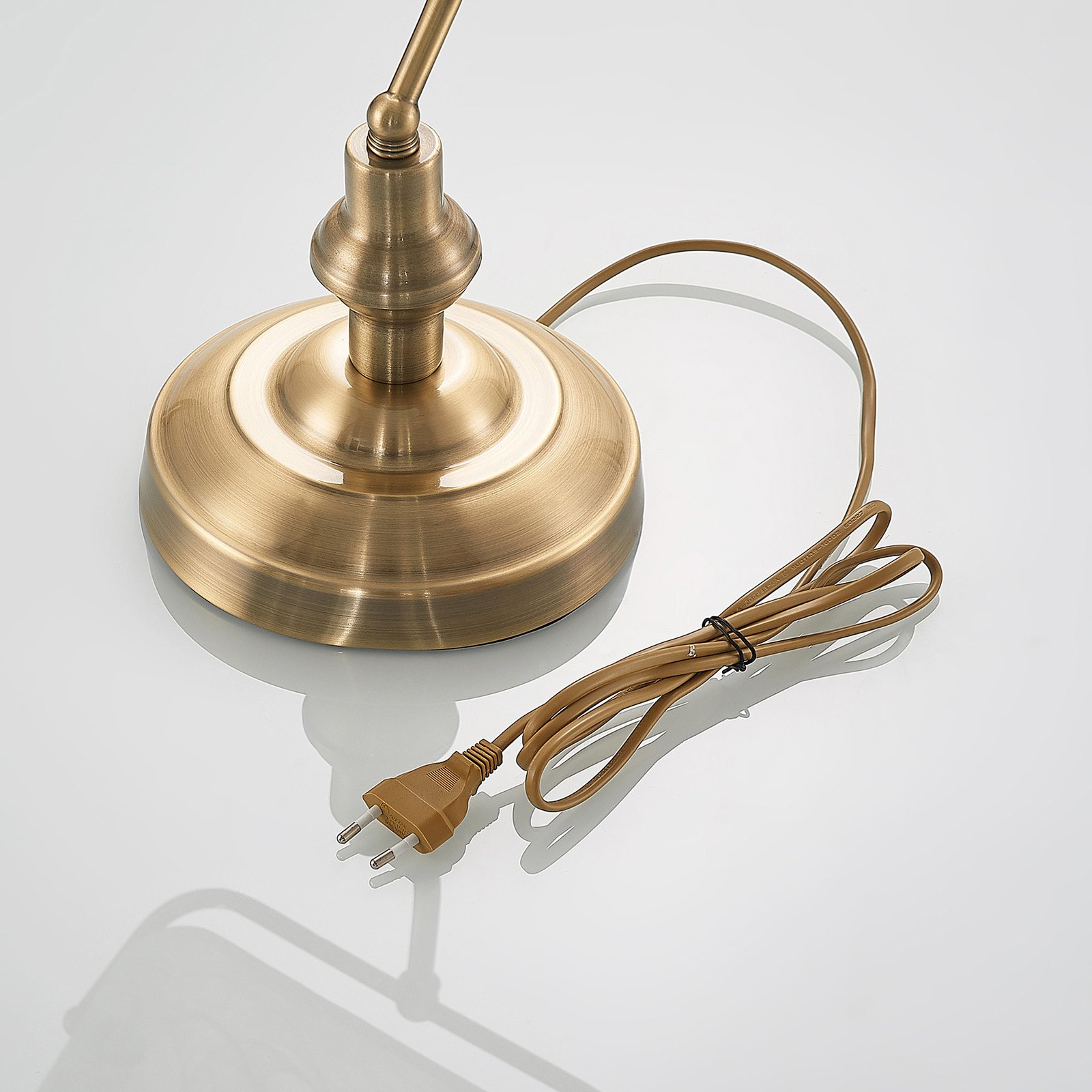 Lindby Profina bureaulamp, brons
