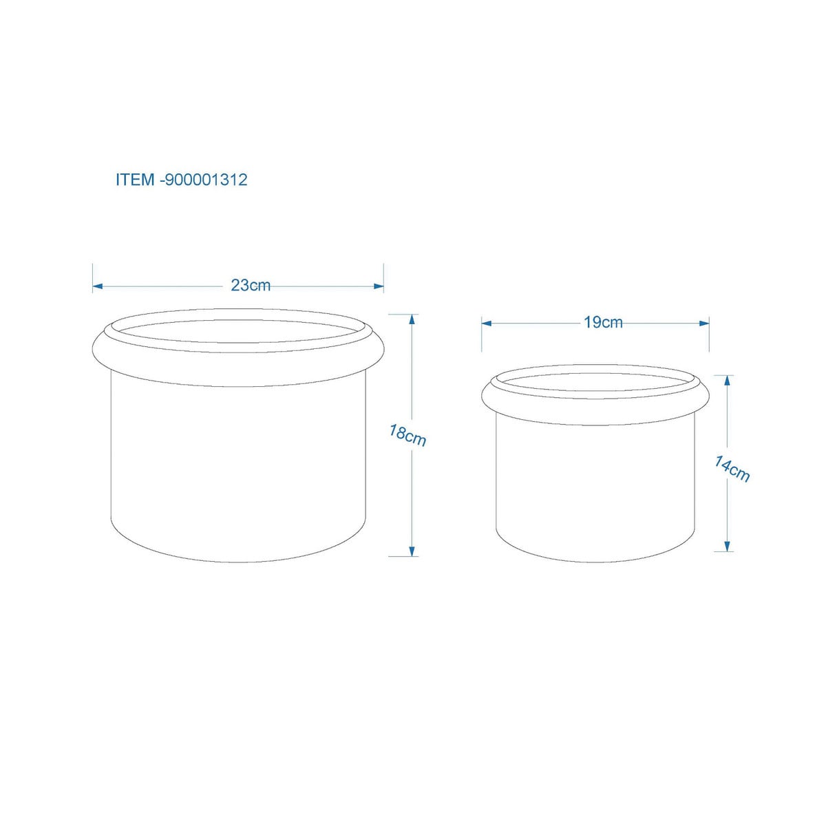 Product dimensions