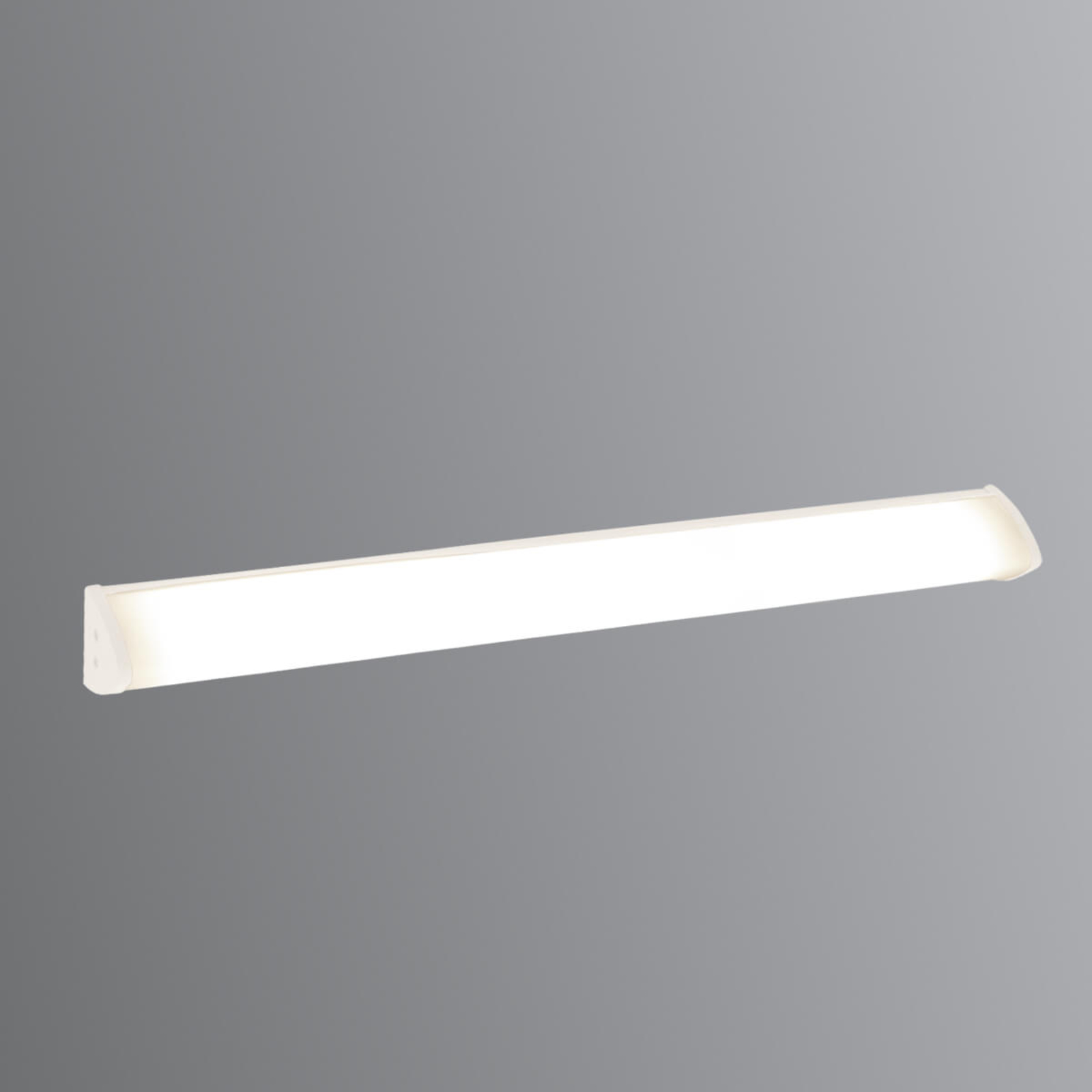 Pamalux Stylistic wall light Supra width 90 cm, for Bathroom, aluminium, plastic, G5, 21 W, energy efficiency: A, W: 90 cm, H: 7.5 cm