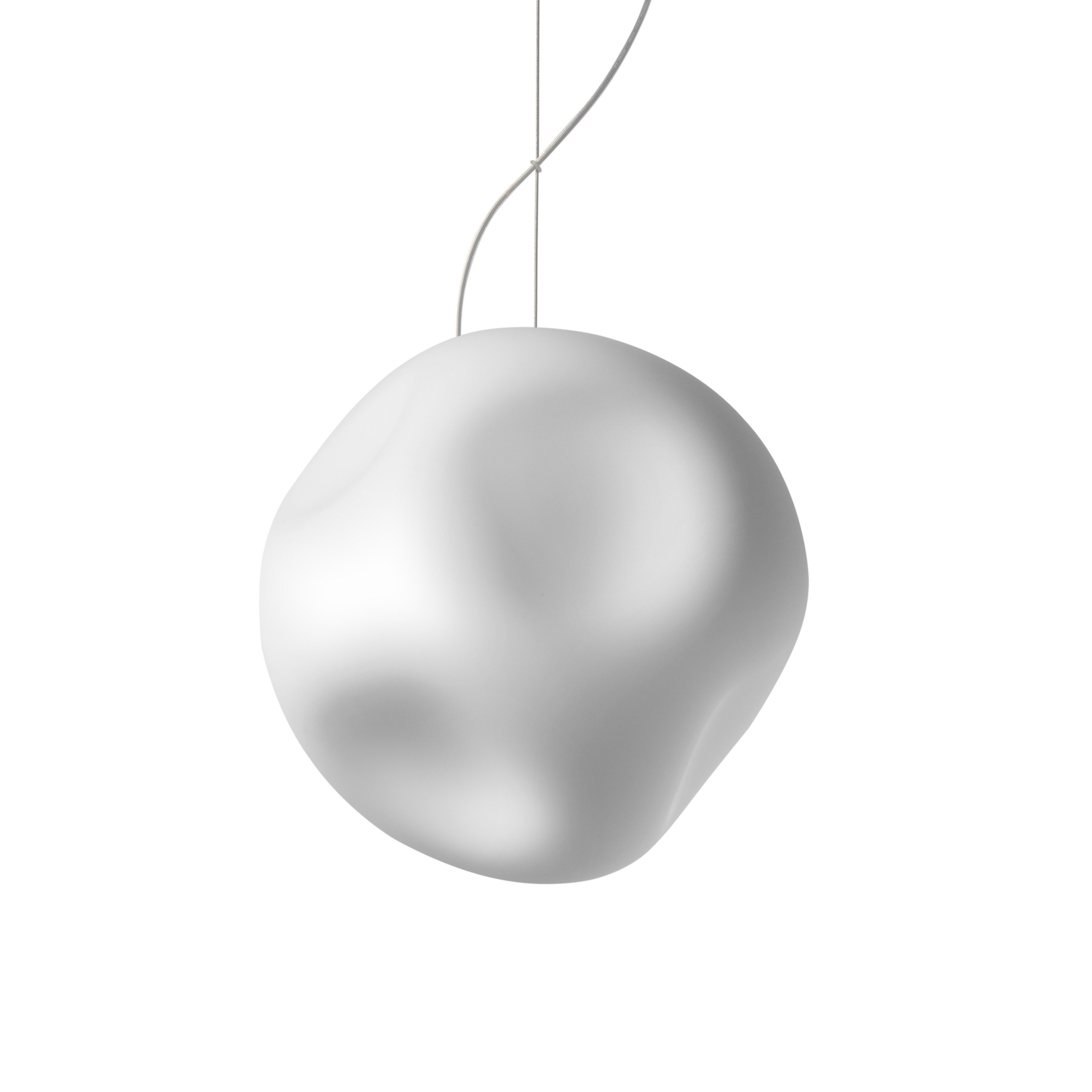 Hoba Media Hängelampe, Ø 24 cm, Abhängung 350 cm - Foscarini