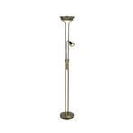 Detroit 2 Floor Lamp Brass - Markslöjd