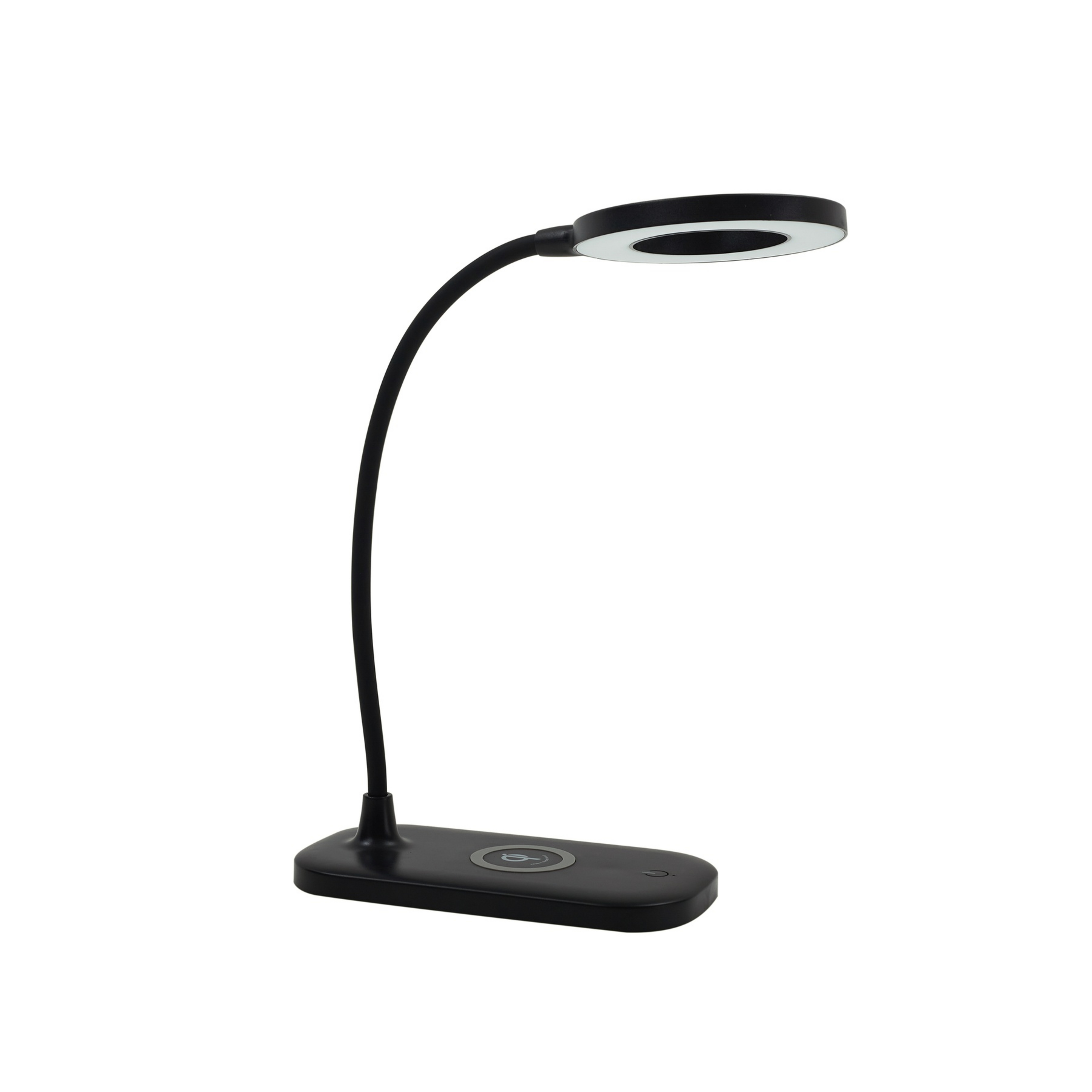 Siona LED Lampe de Table CCT Dim. w/Charger Noir - Lindby