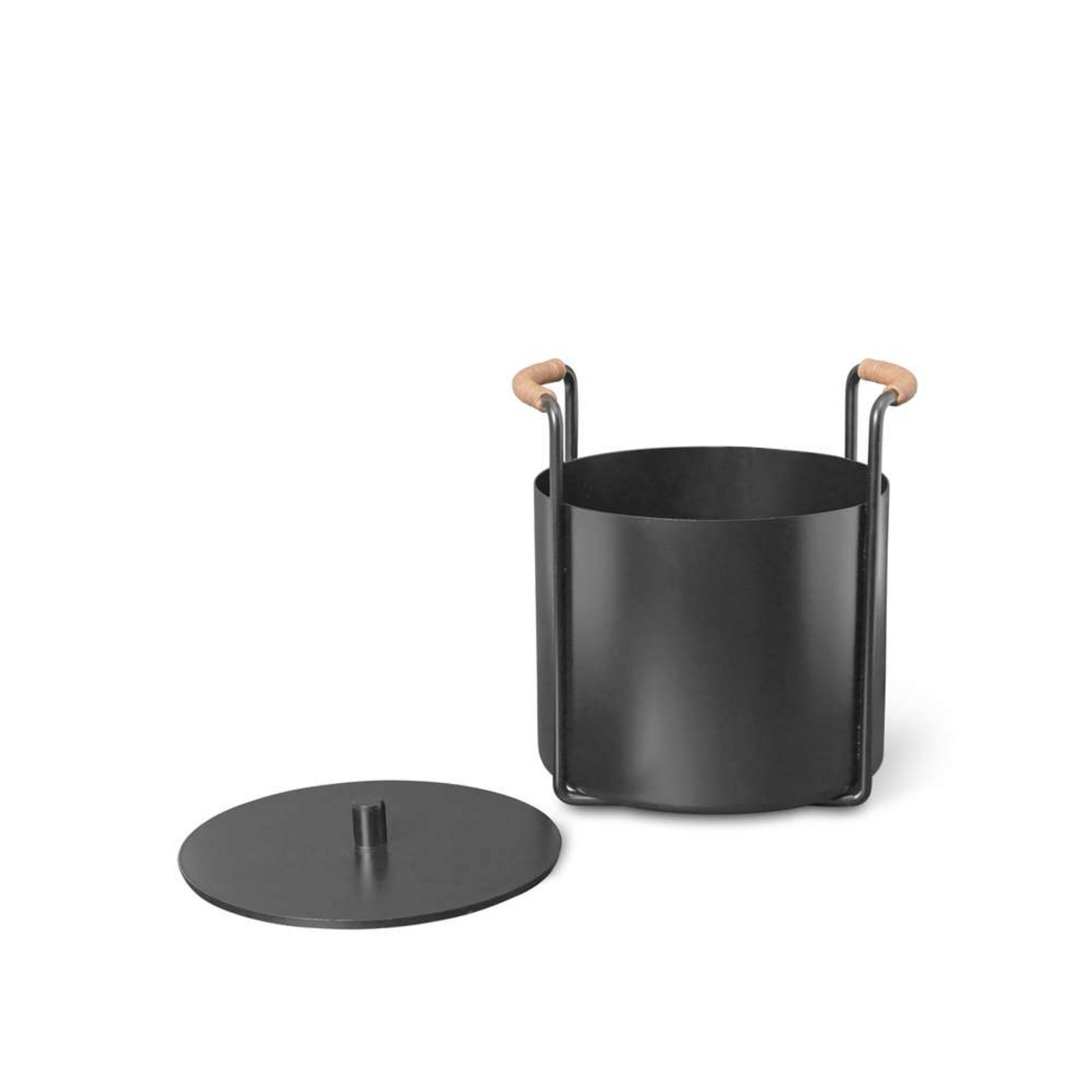 Port Kindling & Ash Bucket Fekete - ferm LIVING