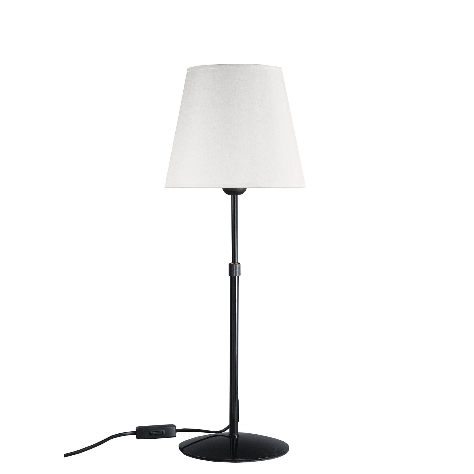 Aluminor Store lámpara de mesa, negro/blanco