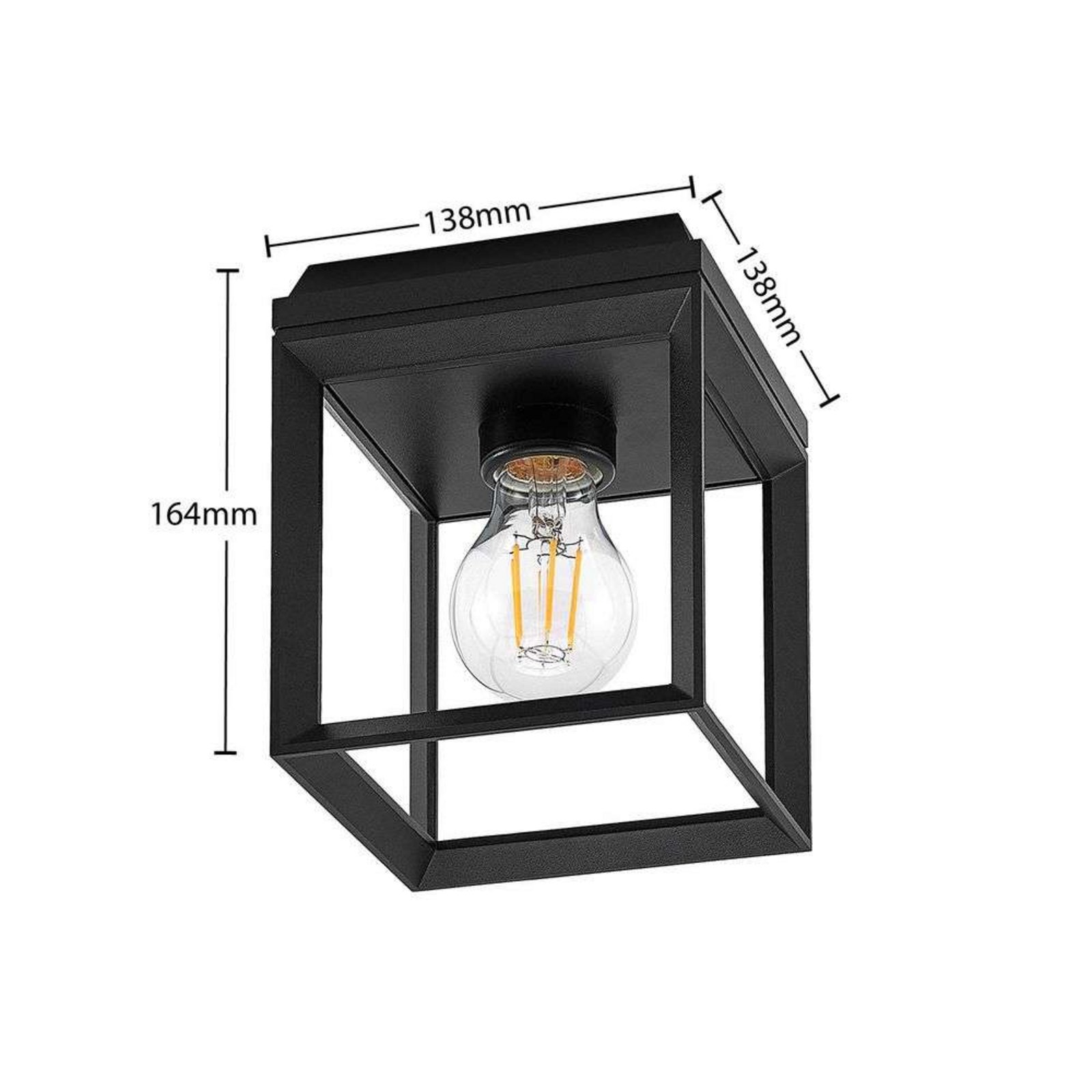 Cayla Lámpara de Techo Black - Arcchio