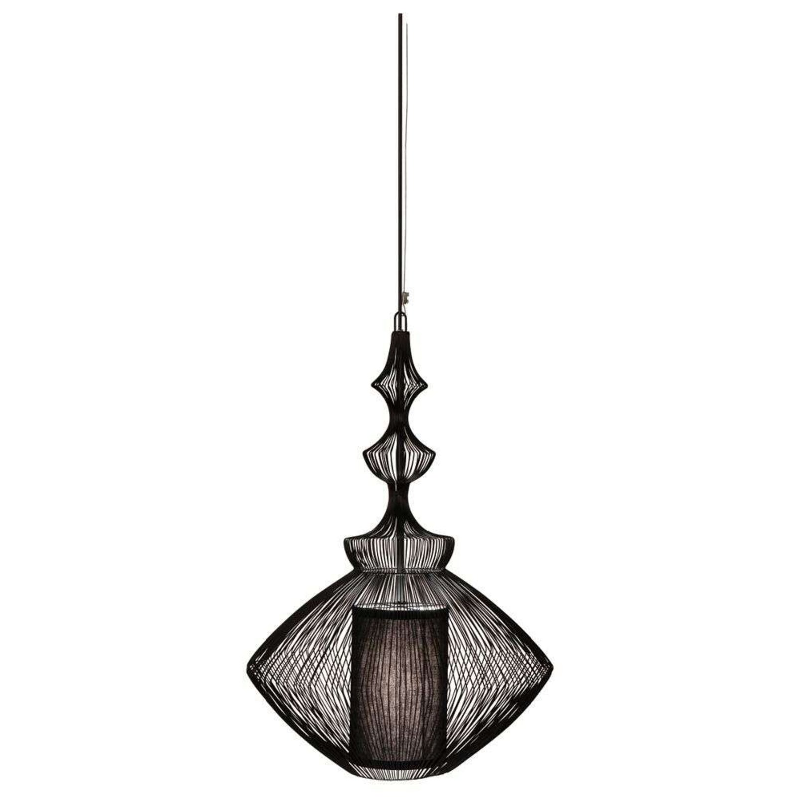 Opium Candeeiro Suspenso Black - Forestier