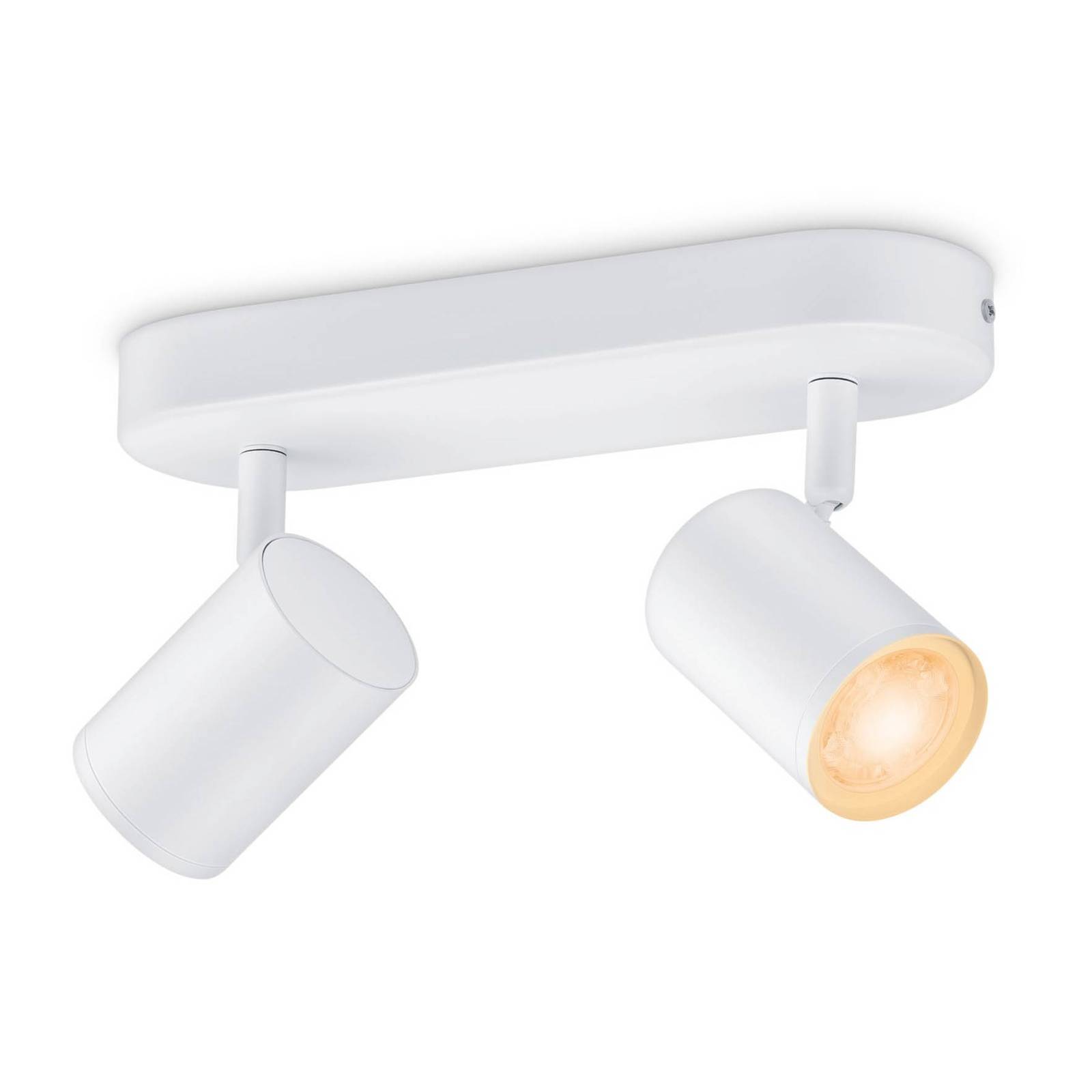 WiZ Imageo spot LED, 2 lampes, RVB, blanc