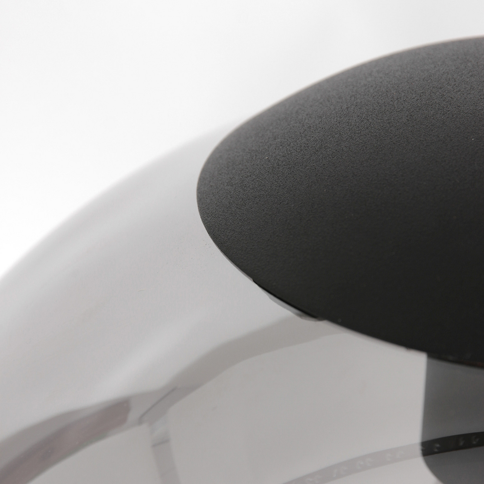 Steinhauer Lampă suspendată sticlă Bollique negru 3 becuri - Camera de zi / sufragerie - modern - Metal