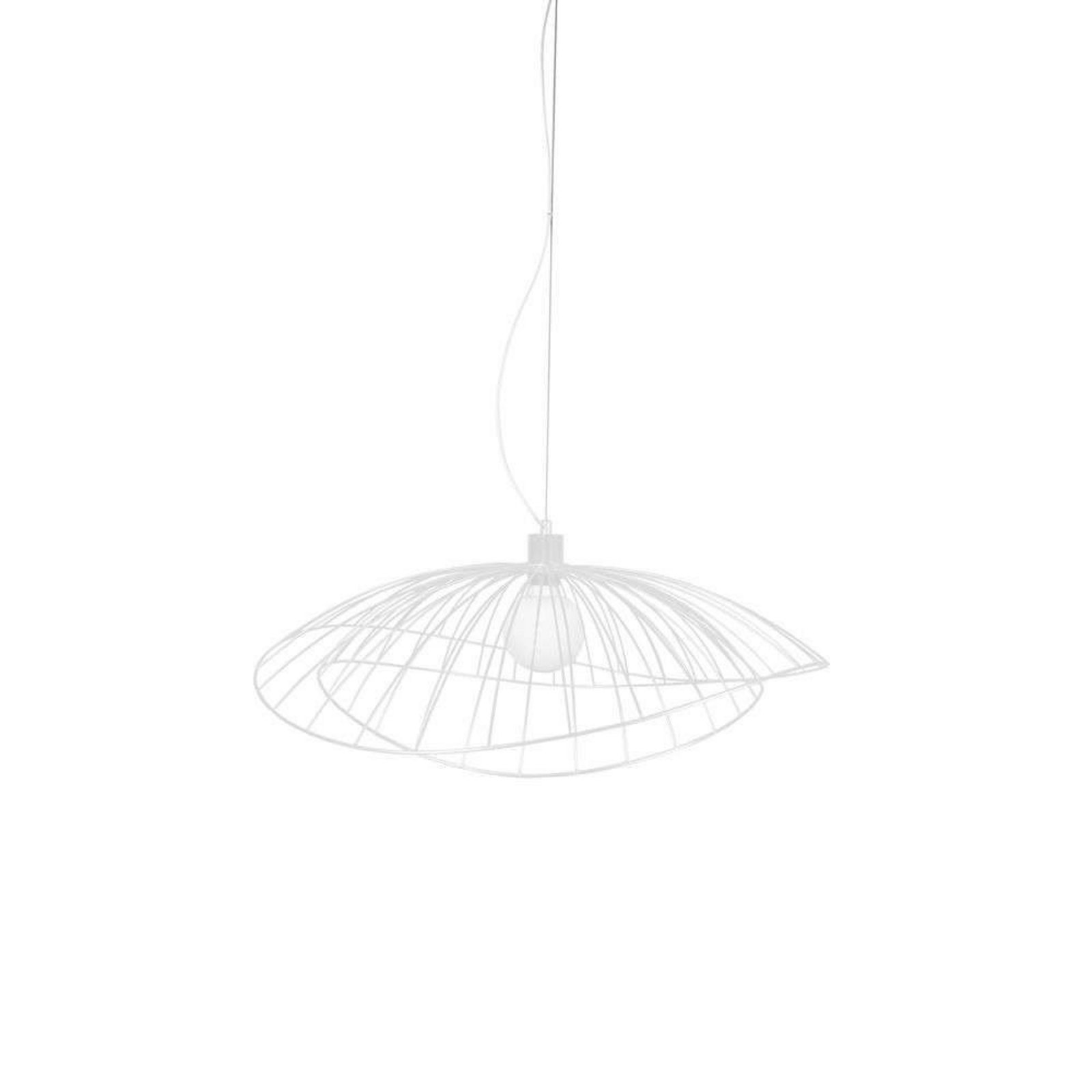 Globen Lighting Pendelleuchte RAY, weiß, Ø 70 cm Globen Lighting Pendelleuchte RAY, weiß, Ø 70 cm