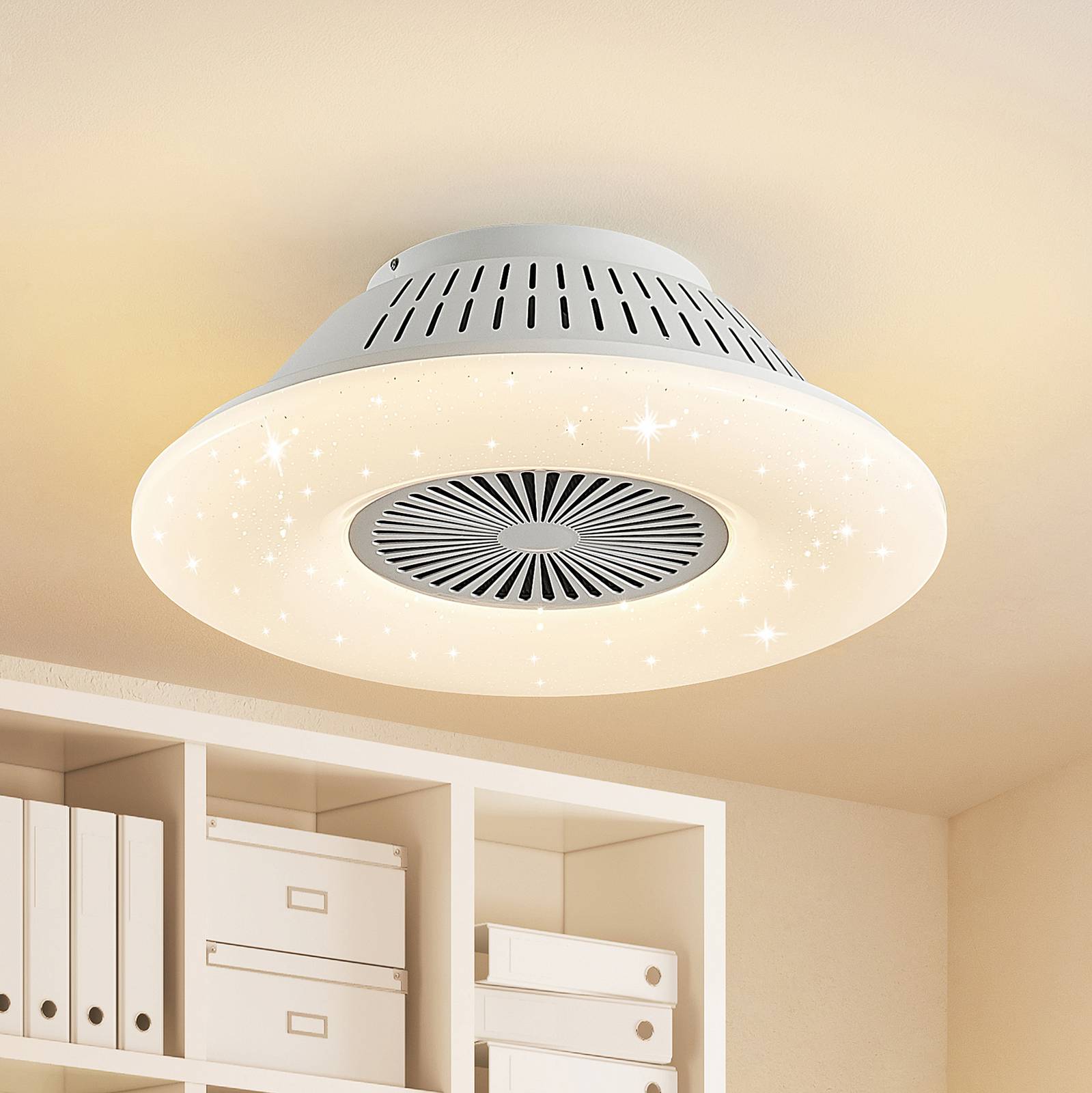 Image of Starluna Myrte ventilateur LED, purificateur d’air 4251911745900