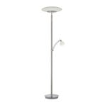 Troy LED floor lamp with a reading arm, dimmable