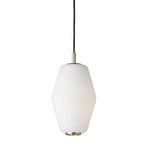 Dahl Small Závěsná Lampa Opal Glas White/Brass - Northern