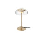 Blossi LED stolna lampa, visina 31 cm, zlatna/prozirna - Nuura