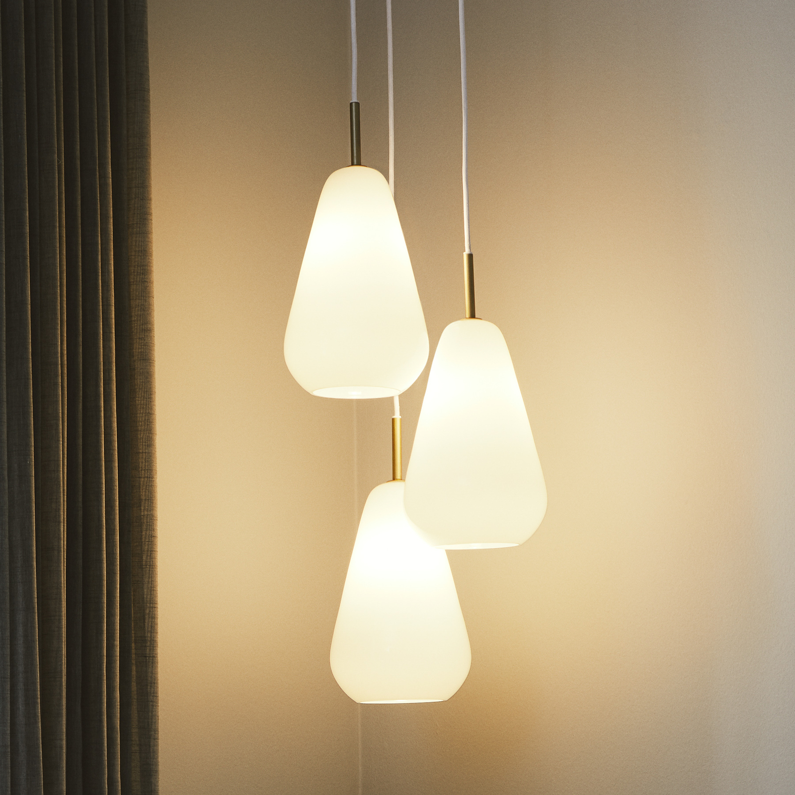 Anoli 3 Lustre Or Nordique/Opale - Nuura