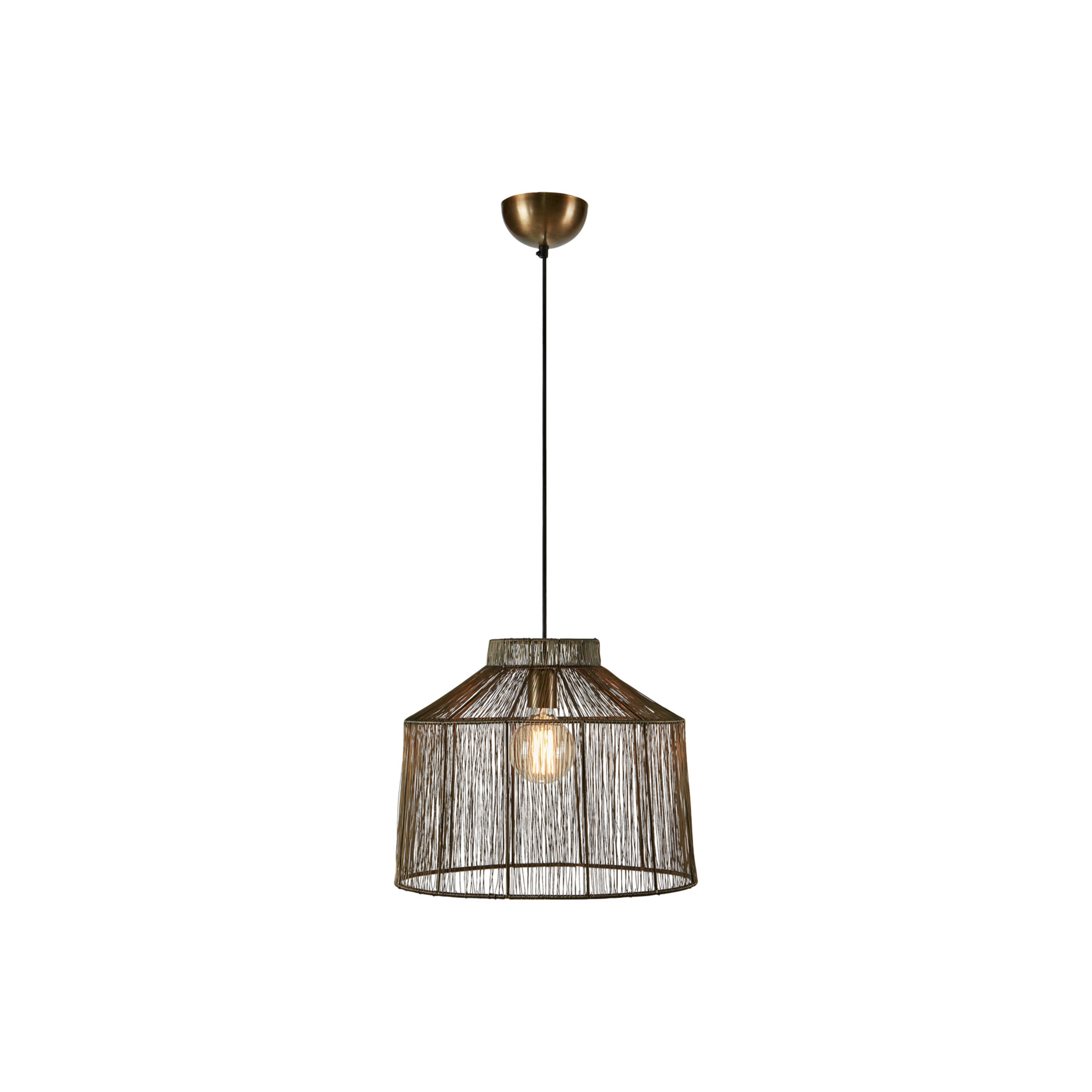 Capanna Pendelleuchte Antique Brass - Markslöjd