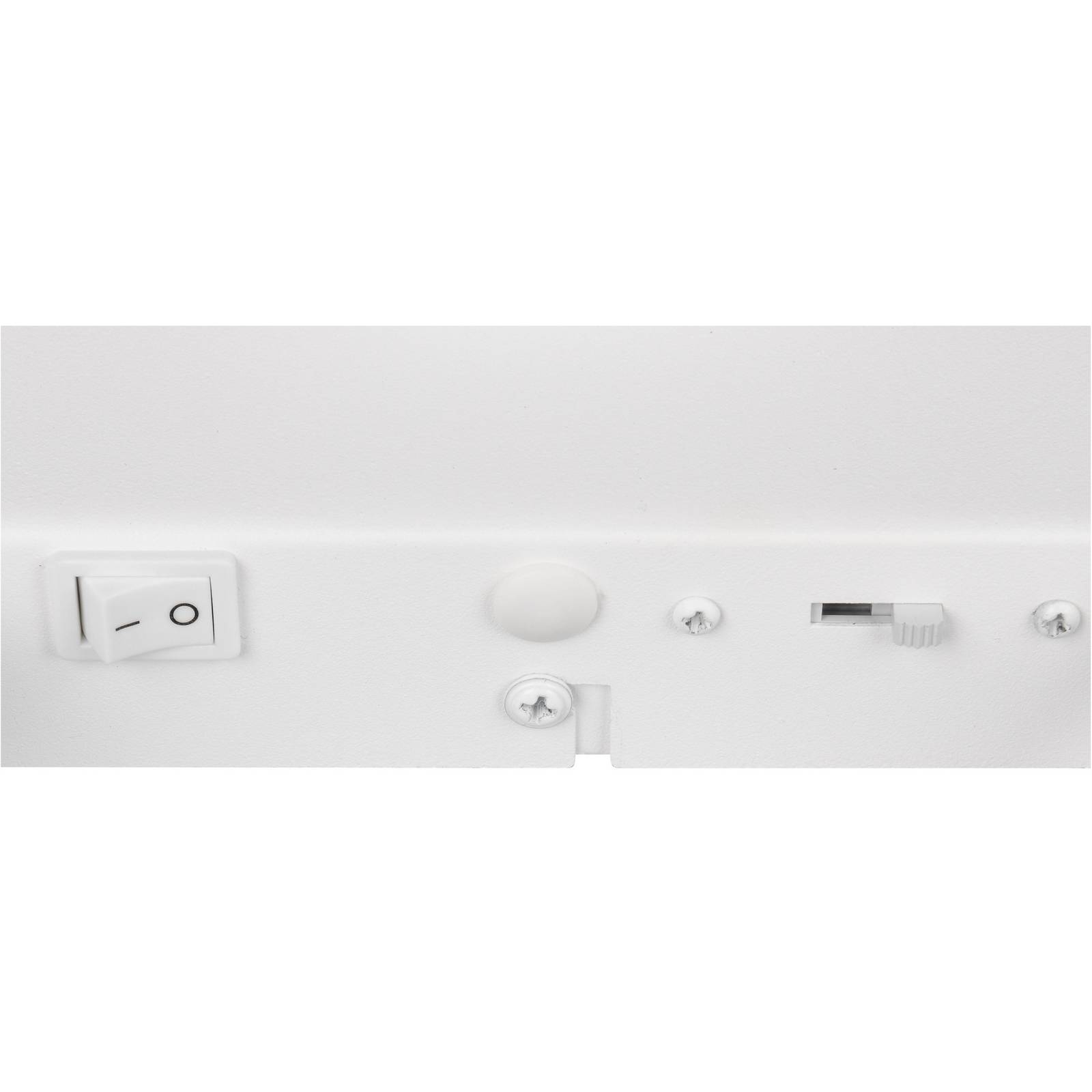 Trio Lighting LED wandlamp Arola, mat wit, breedte 17 cm, metaal