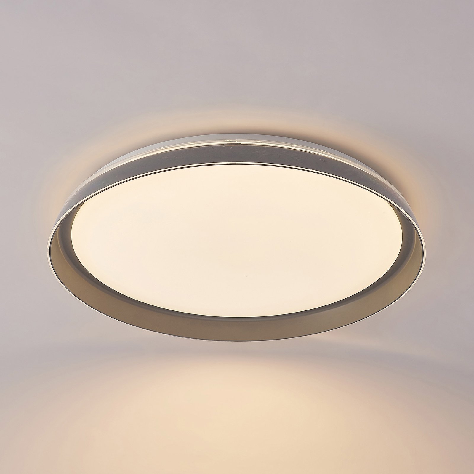 Lindby Kuvan LED-taklampe, CCT, dimbar