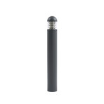 Skagena LED-gatelampe, høyde 90 cm, IP54, aluminium, antrasitt - Lucande