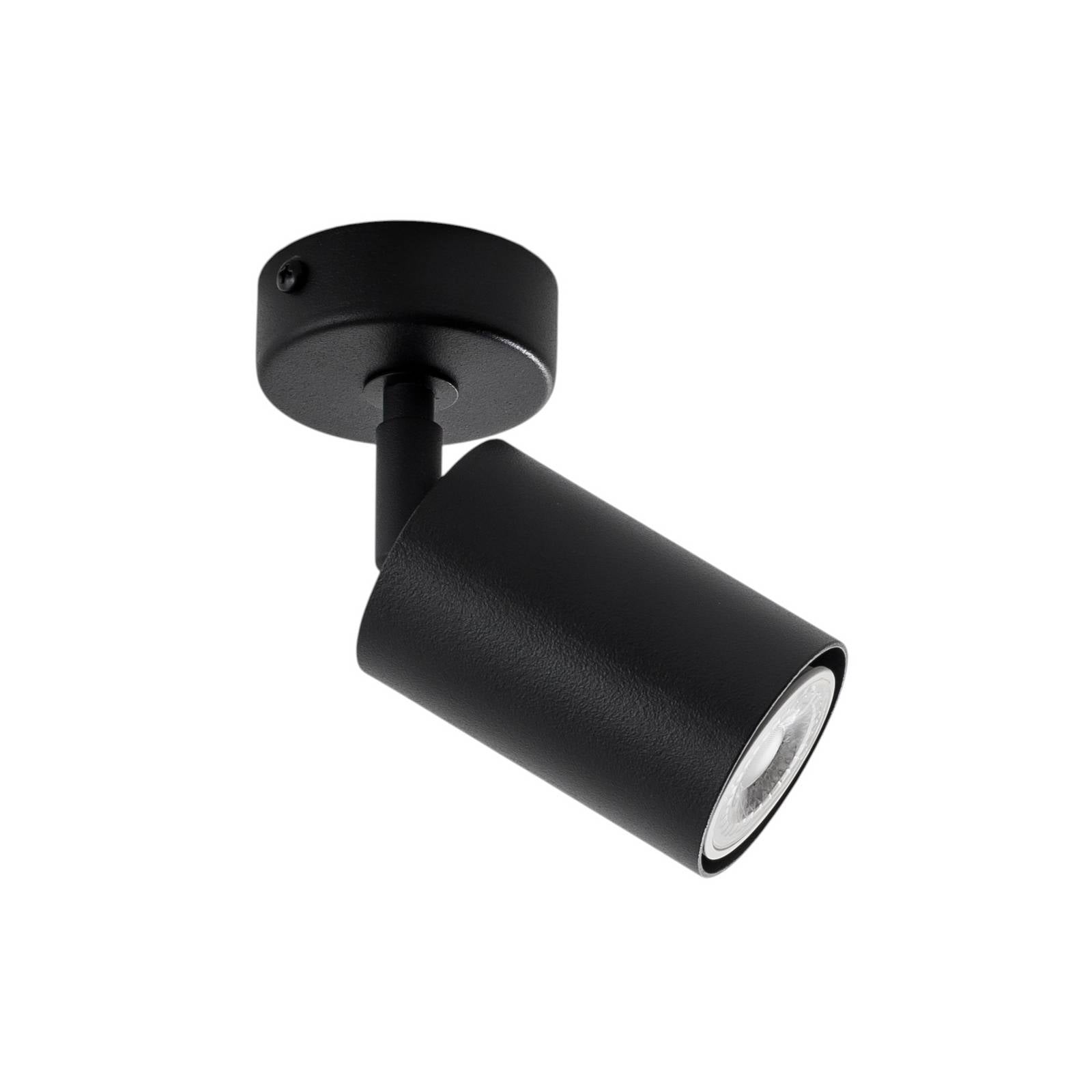 Deckenstrahler Zoom, 1-flammig, schwarz