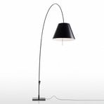 Lady Costanza Stehleuchte m/Dimmer Schwarz/Schwarz - Luceplan