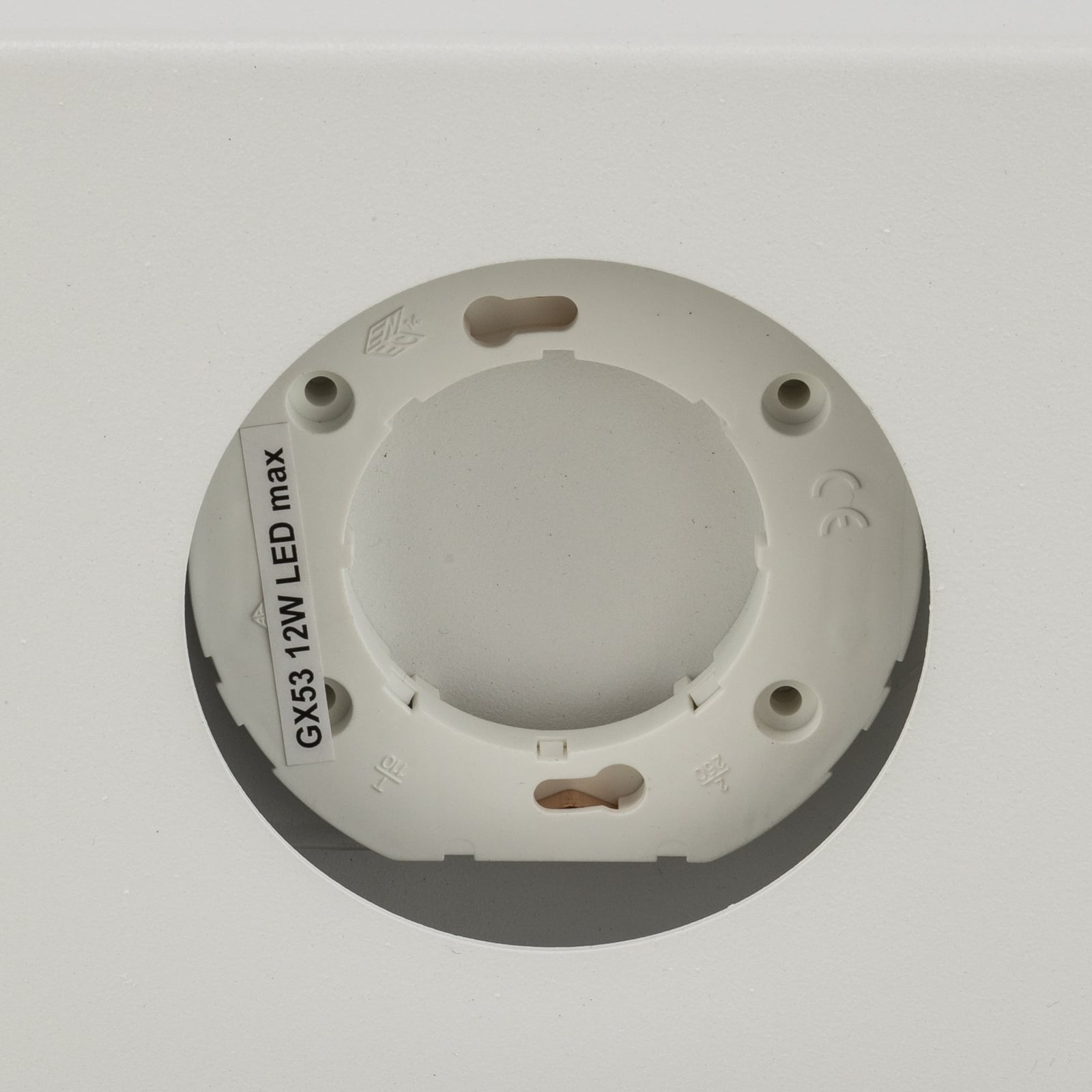 Plafonnier Hero, blanc, 2 lampes, 35 x 12 cm, métal, GX53