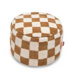 Point Puf Teddy Chess Almond Krémová - Fatboy®