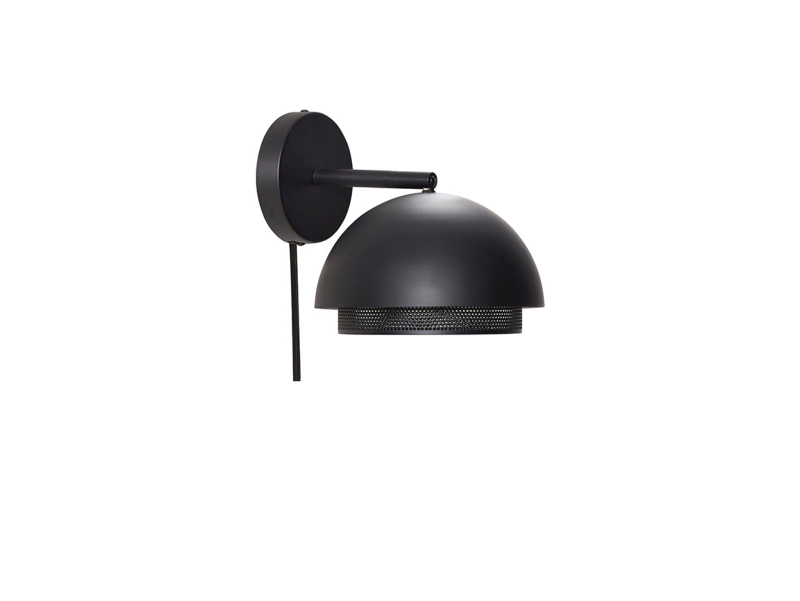 Edge Wall Lamp Black - Hübsch