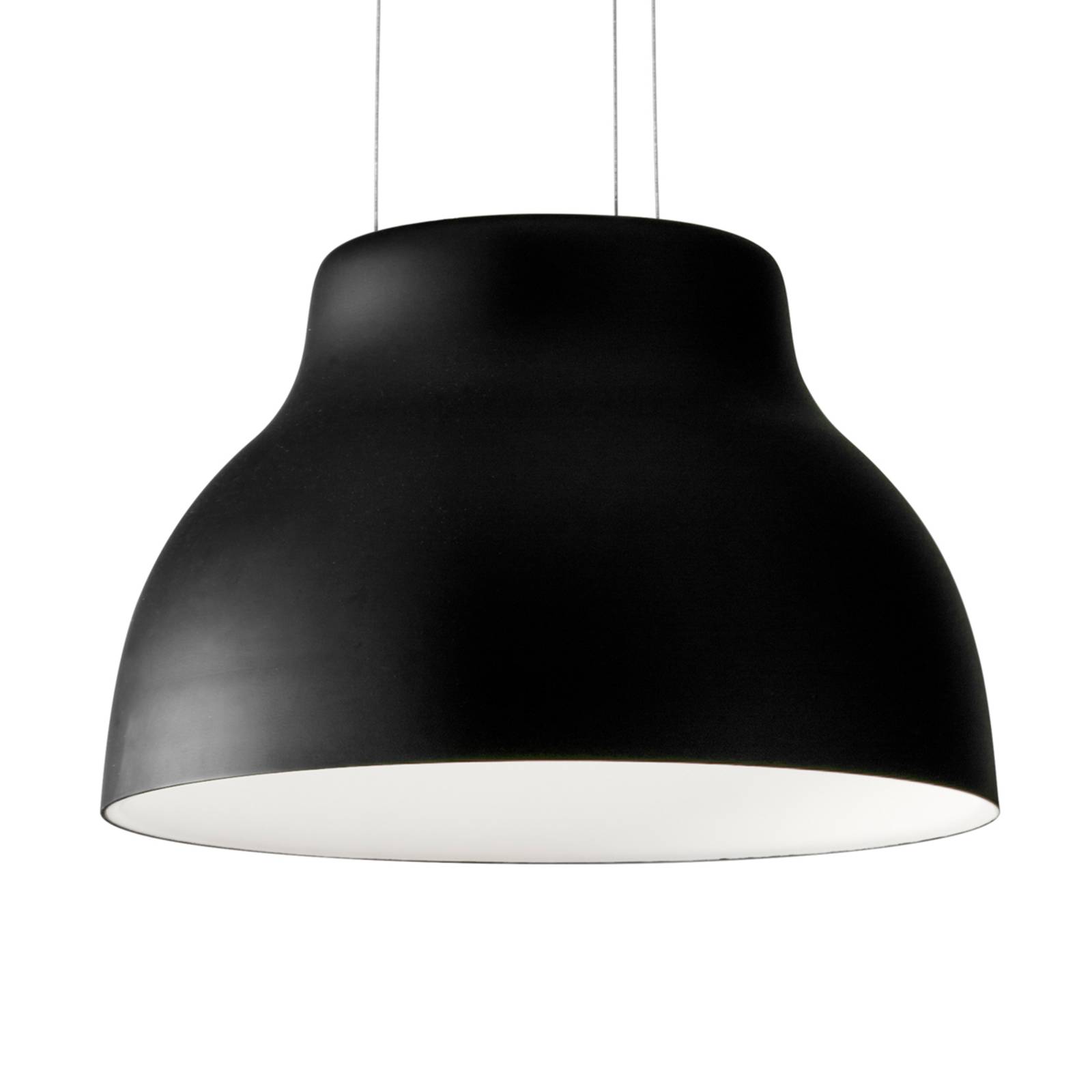 Martinelli Luce Cicala - LED-pendellampe, sort - pendel lampe - haengelampe - design lampe stue/spisestue - sort - aluminium, methakrylat
